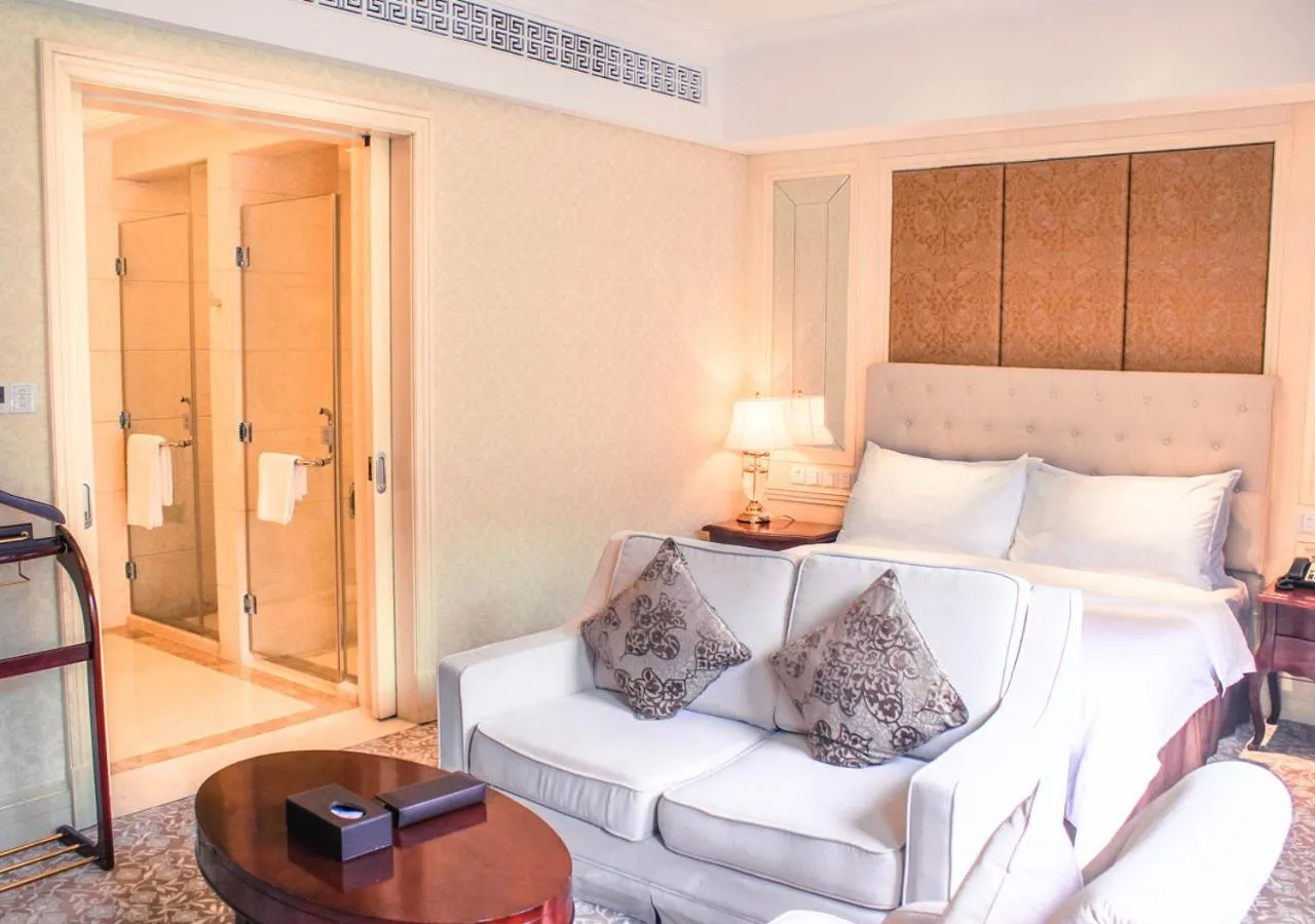 Bedroom, Bed in Carp Islet Resort Fuzhou