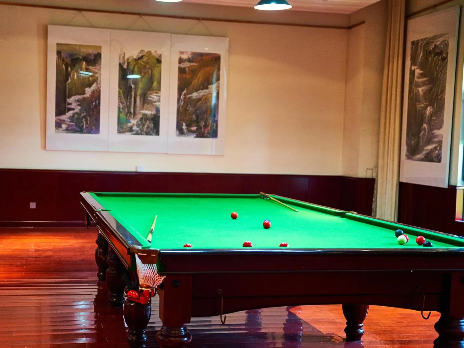 Billiard in Carp Islet Resort Fuzhou