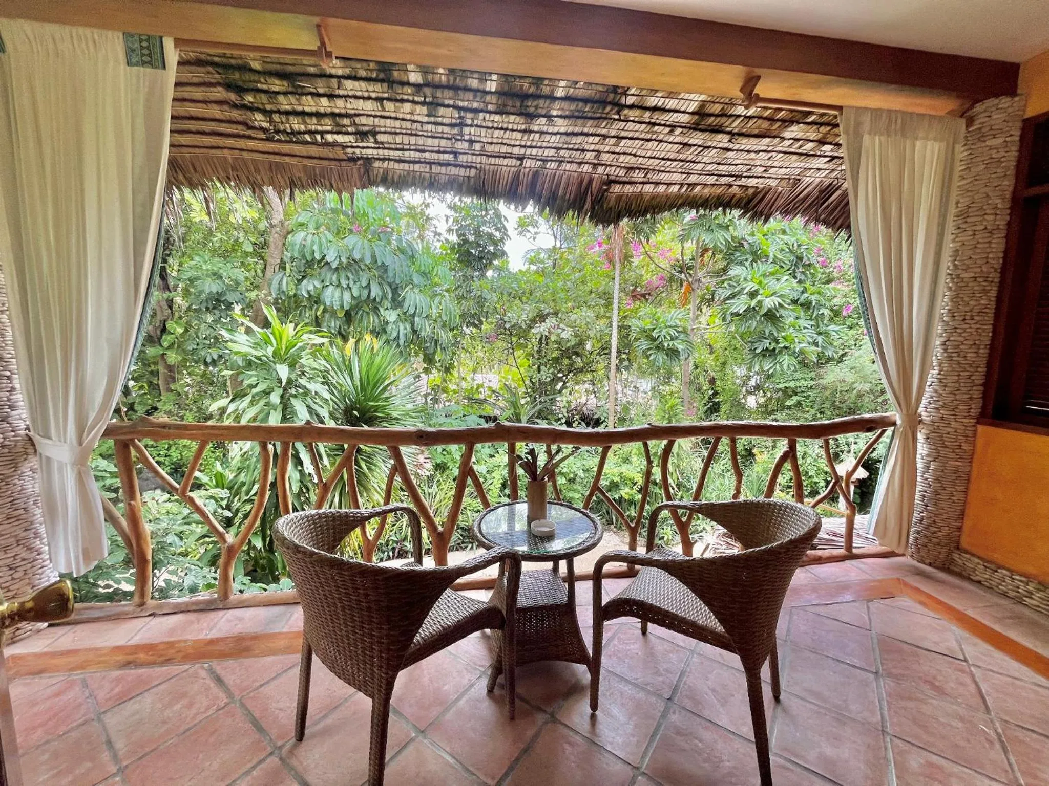 Balcony/Terrace in Coco Grove Beach Resort, Siquijor Island