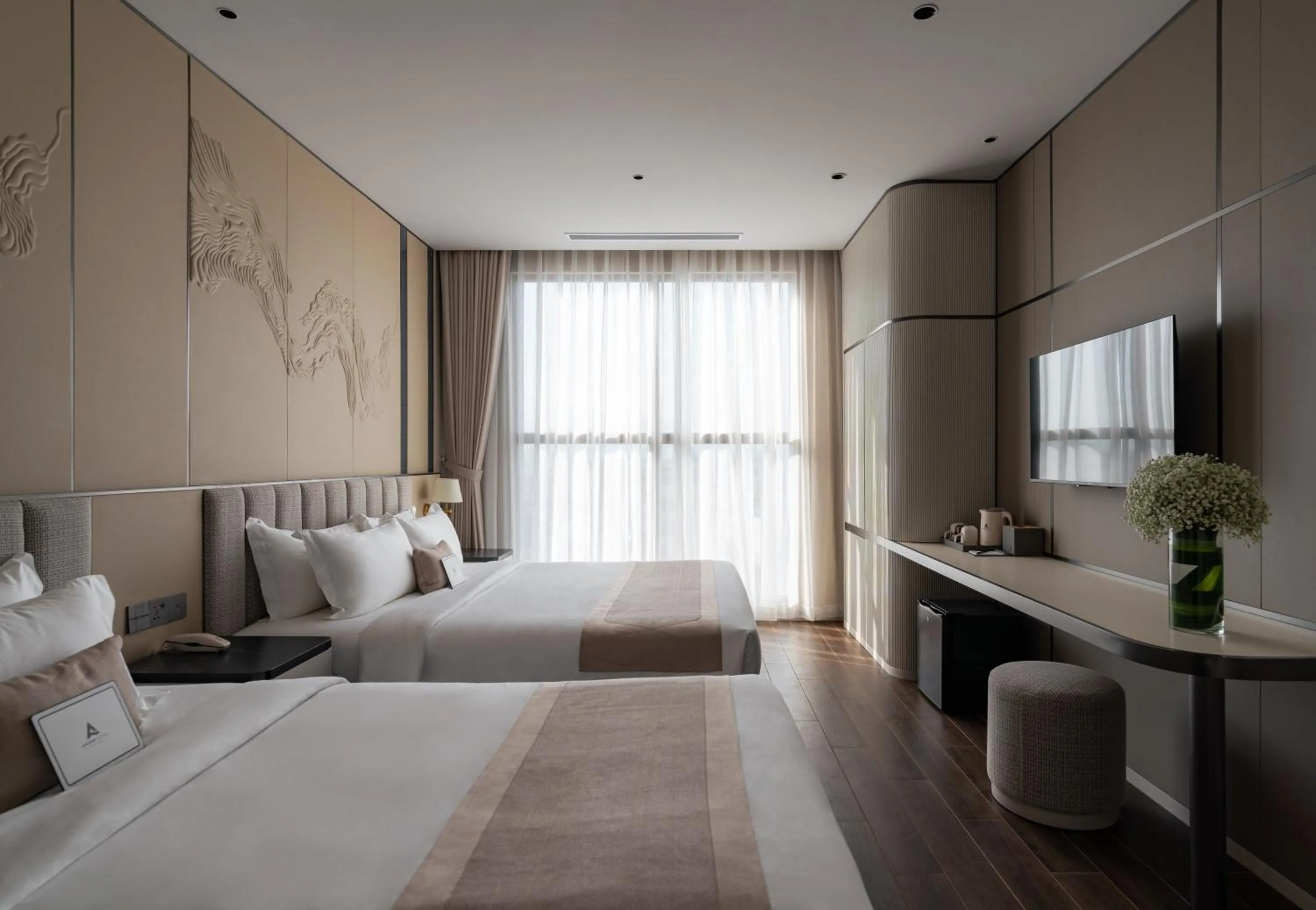 Bed in AMANA Hotel Phan Thiet