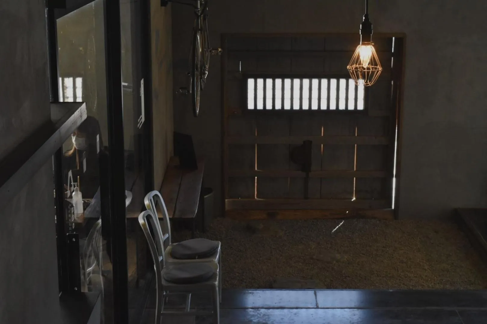 Living room in kagelow Mt.Fuji Hostel Kawaguchiko