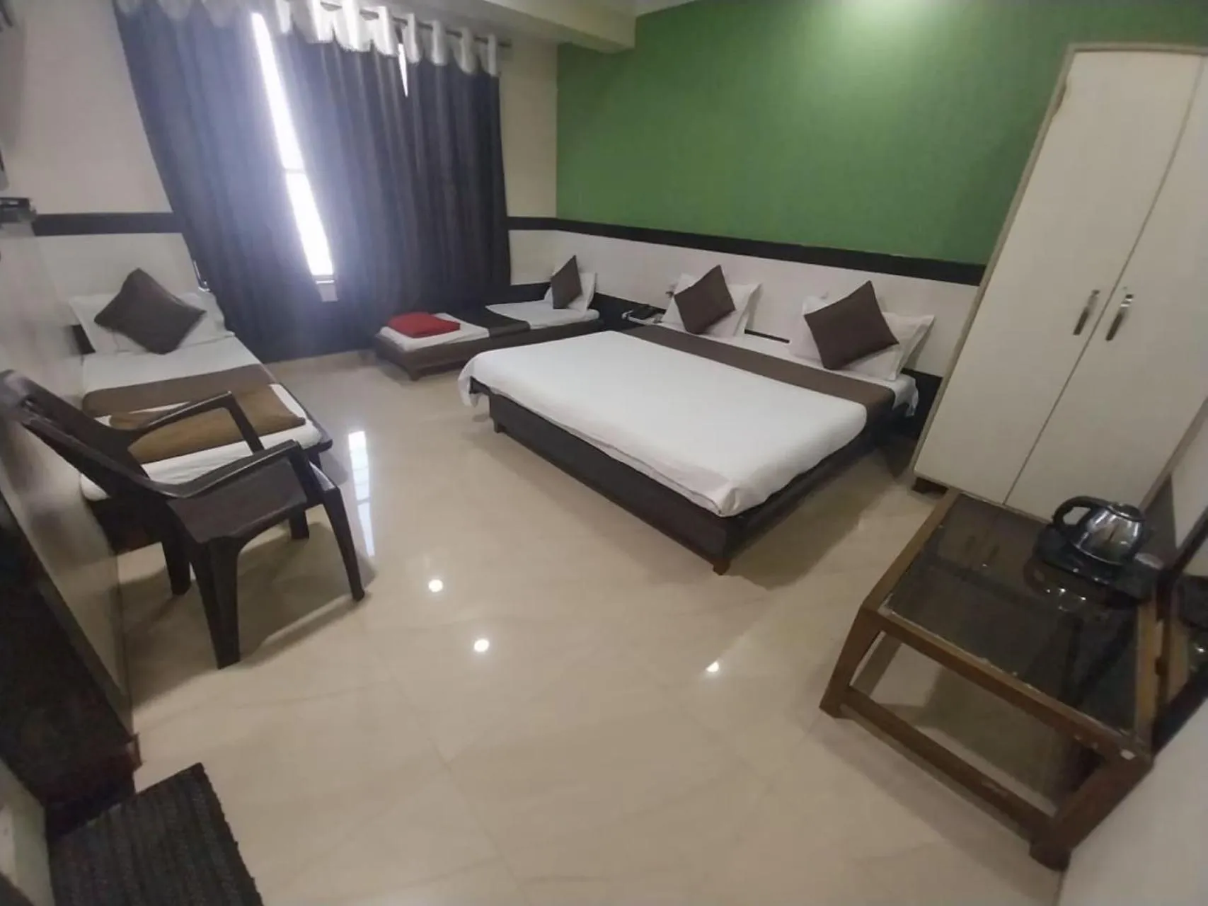 View (from property/room), Bed in Hotel Laxmi GH