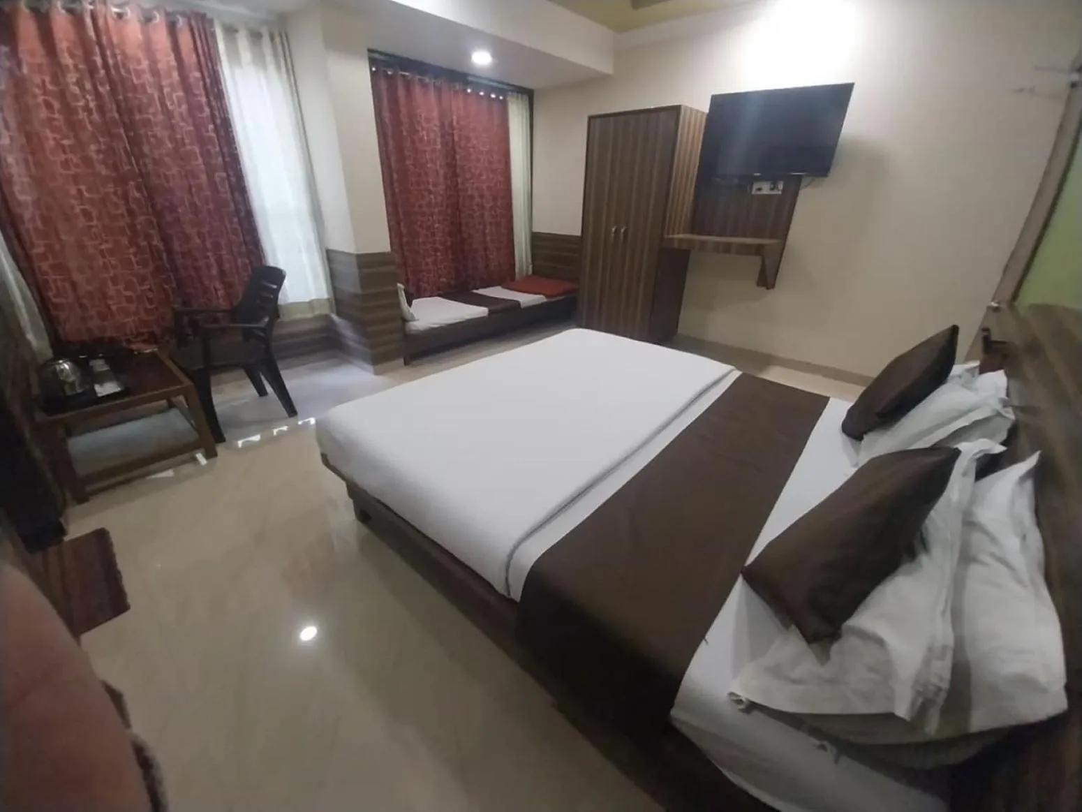 Photo of the whole room, Bed in Hotel Laxmi GH