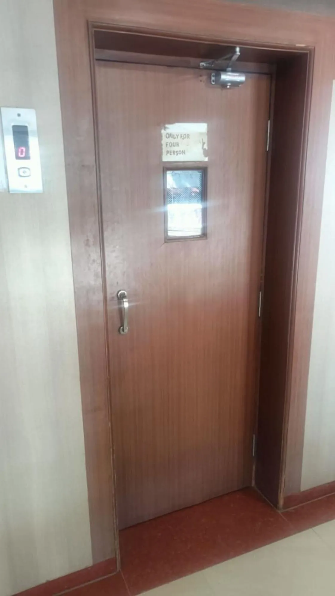 elevator in Hotel Laxmi GH