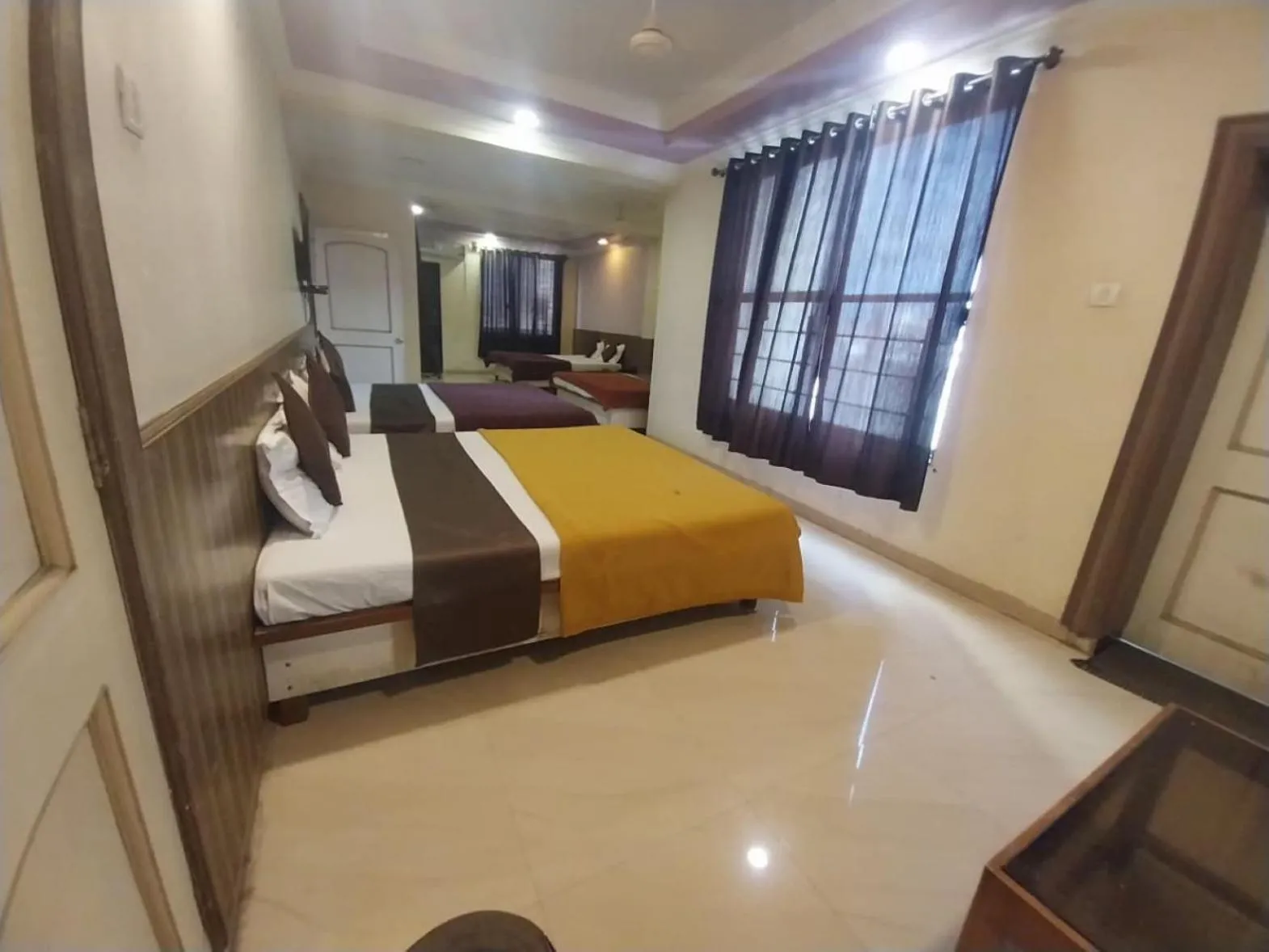 View (from property/room), Bed in Hotel Laxmi GH