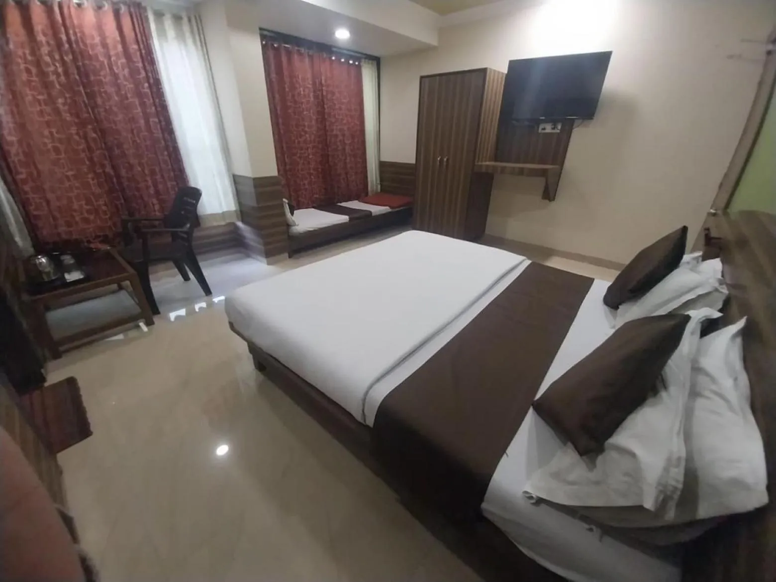 Bed in Hotel Laxmi GH