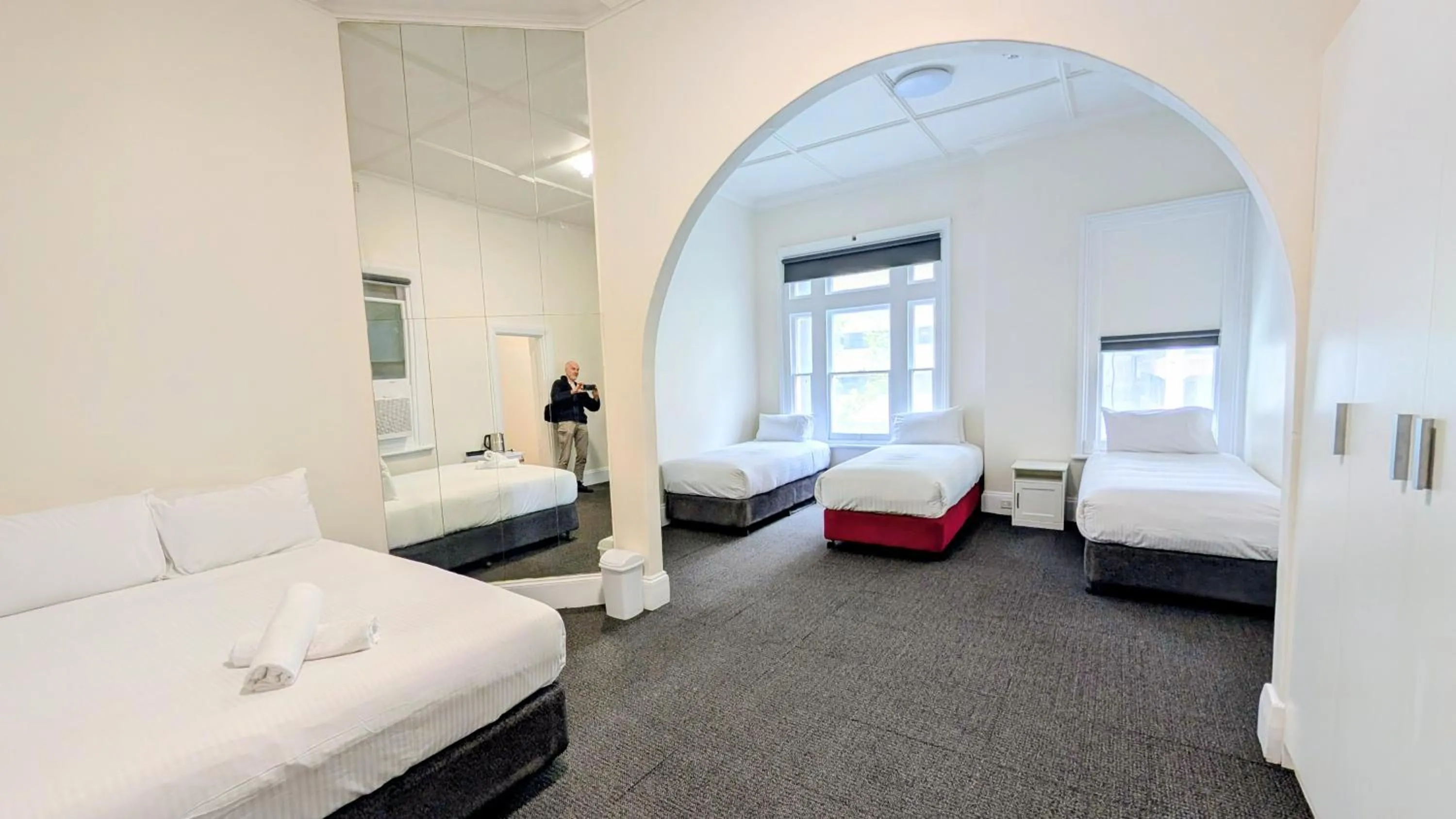 Bed in Ambassadors Hotel