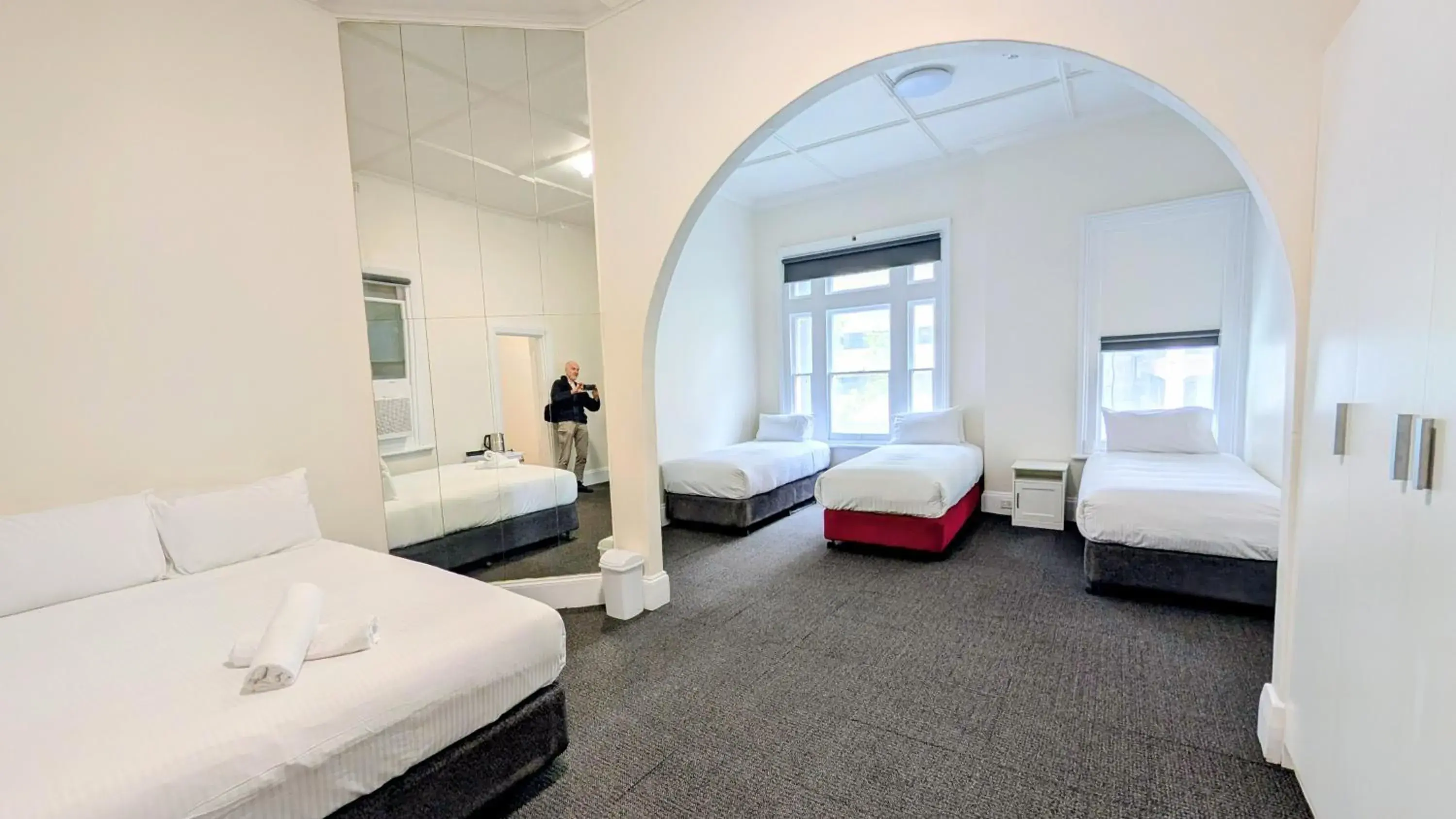 Bed in Ambassadors Hotel Bed in Ambassadors Hotel