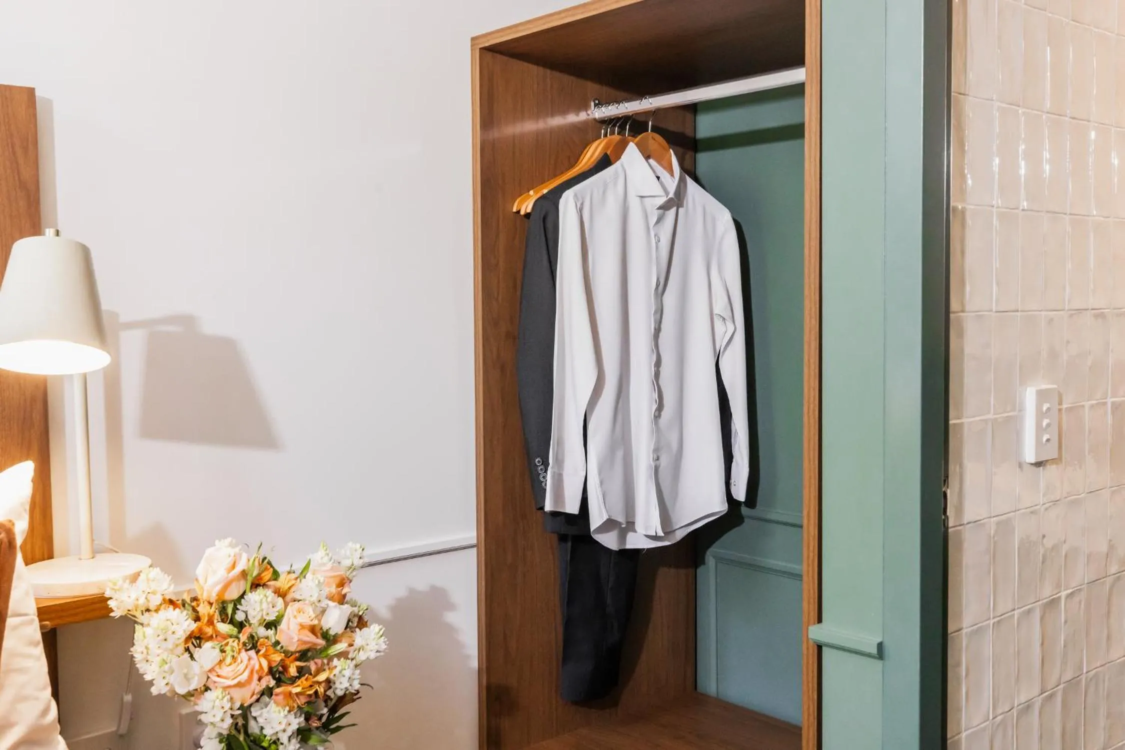 wardrobe in Kurrajong Hotel Sydney