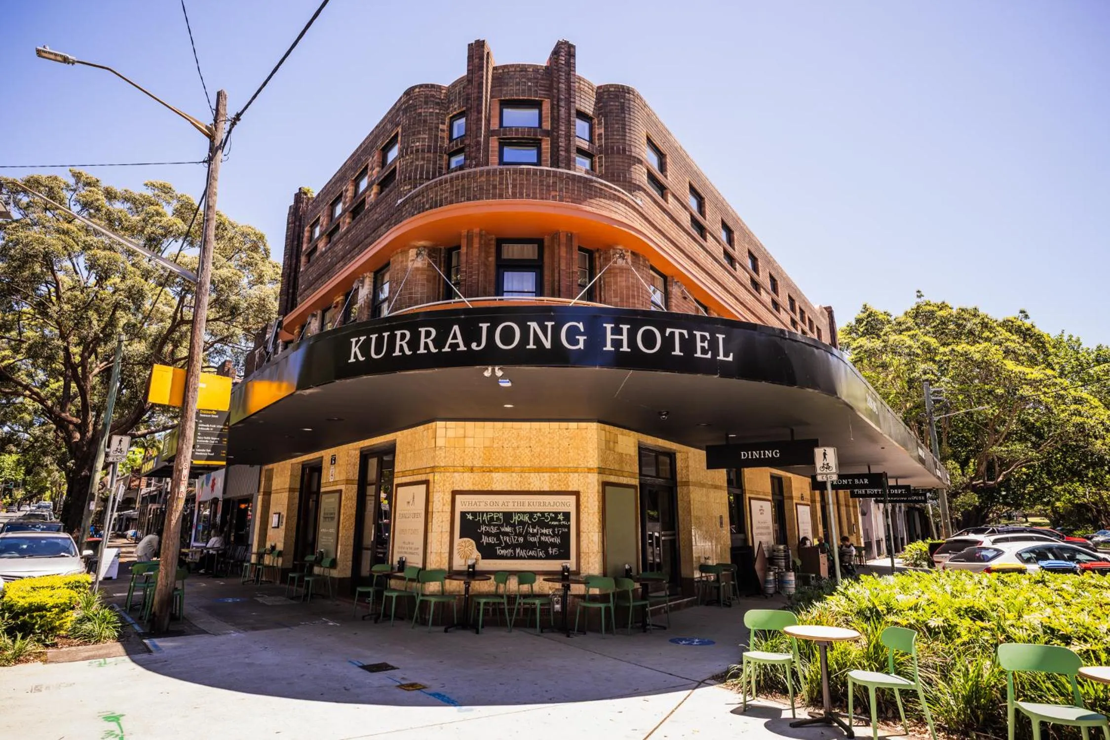 Property building in Kurrajong Hotel Sydney