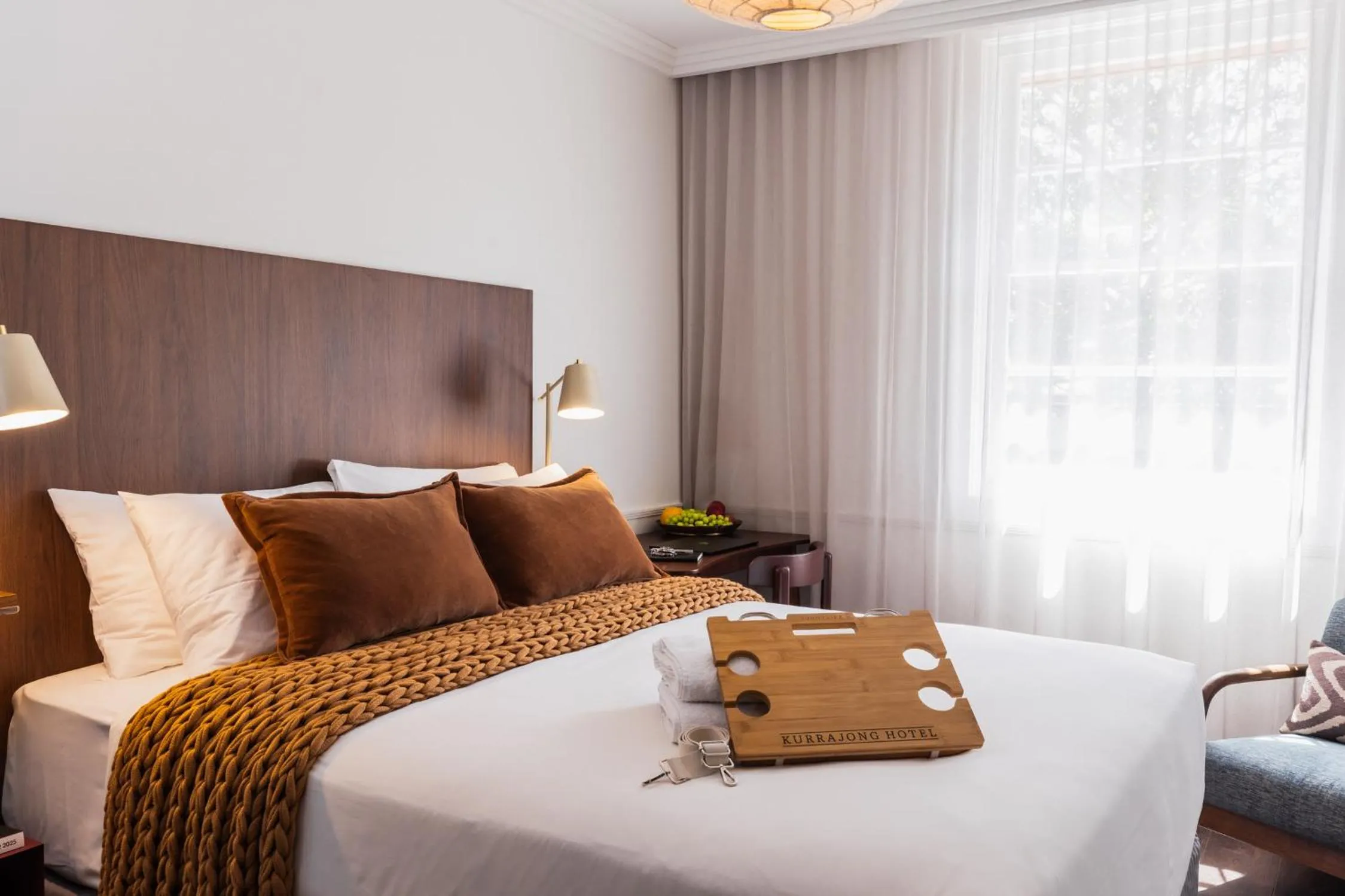 Photo of the whole room, Bed in Kurrajong Hotel Sydney