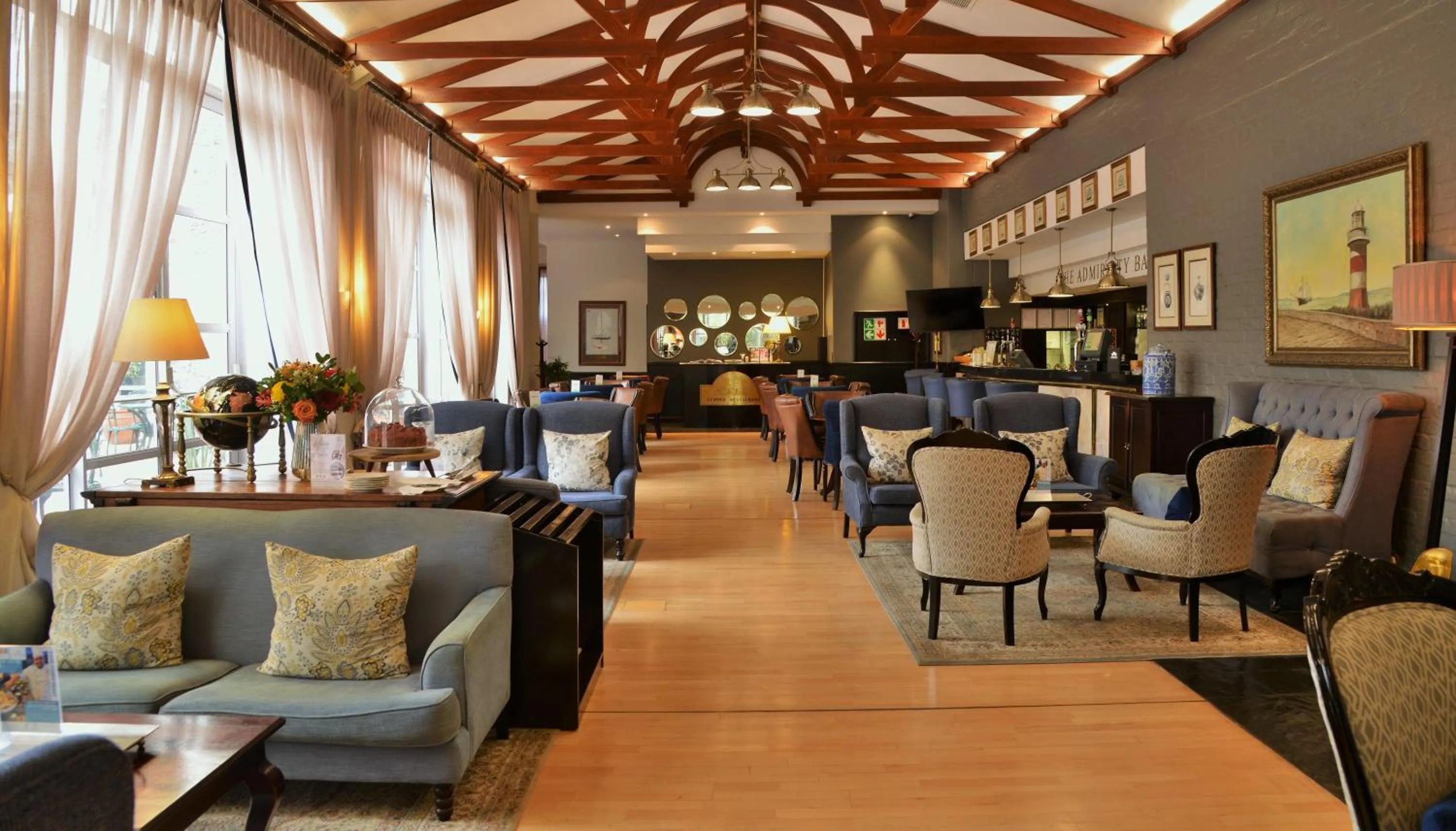 Lobby or reception in The Commodore Hotel