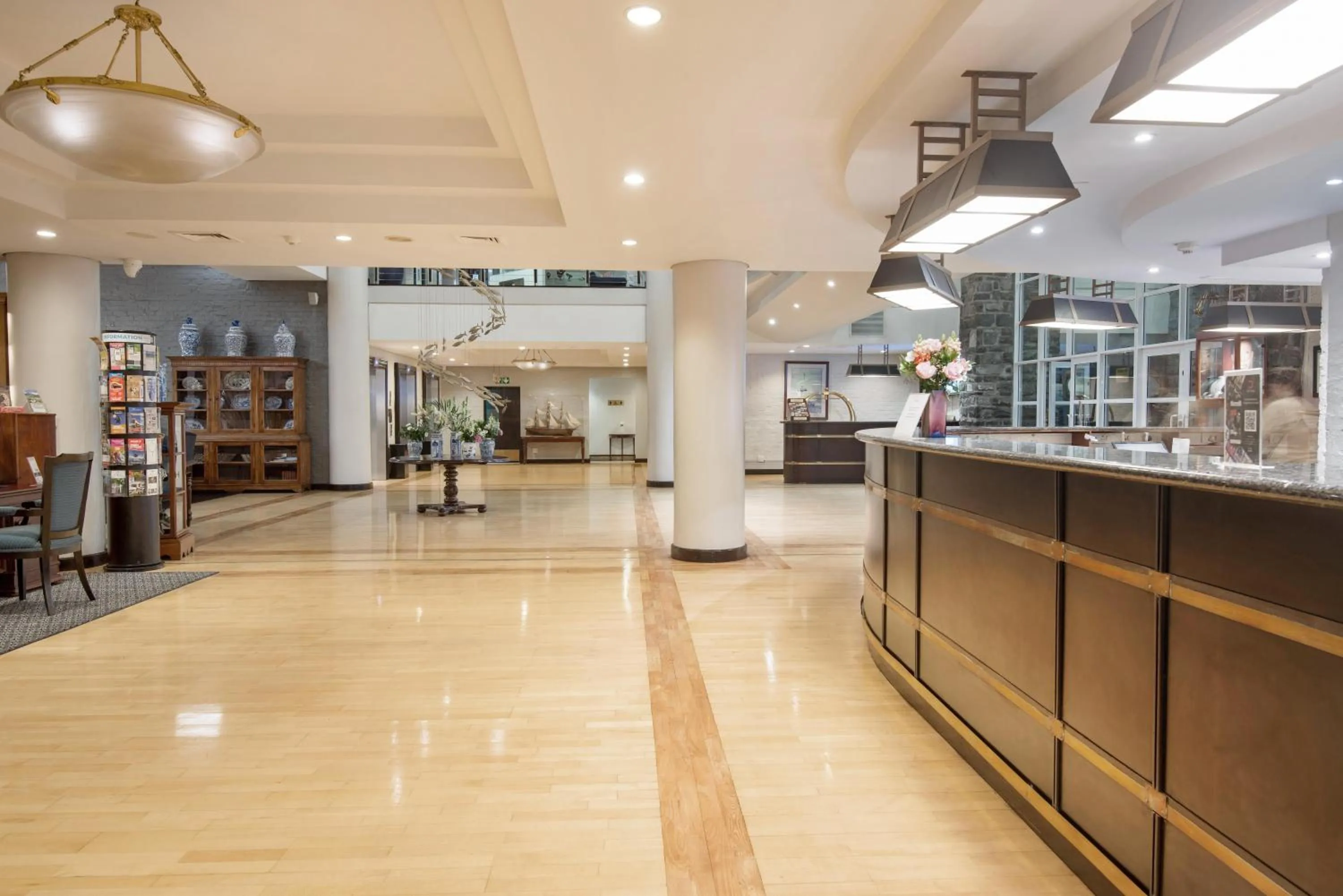Lobby or reception in The Commodore Hotel