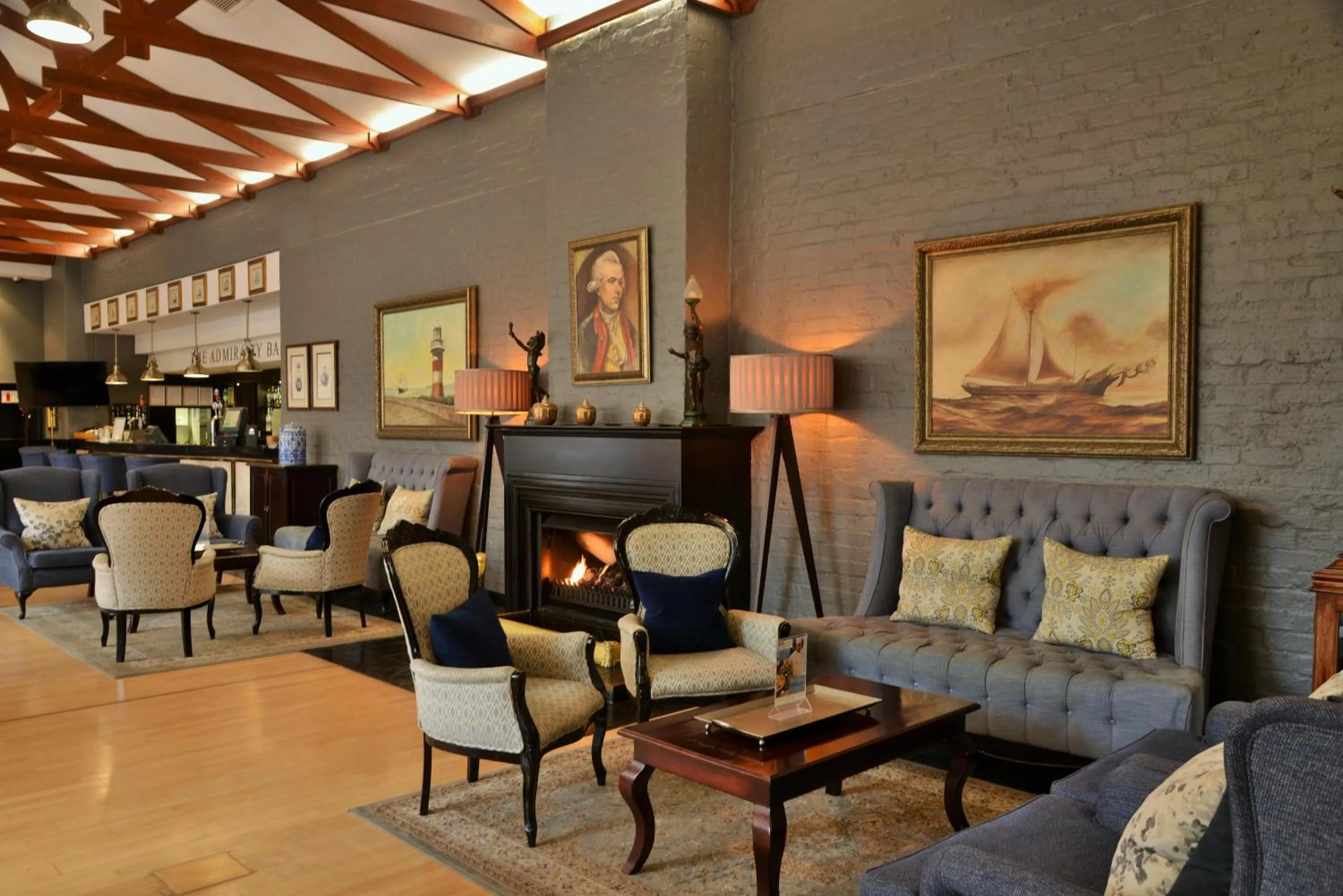 Lobby or reception in The Commodore Hotel