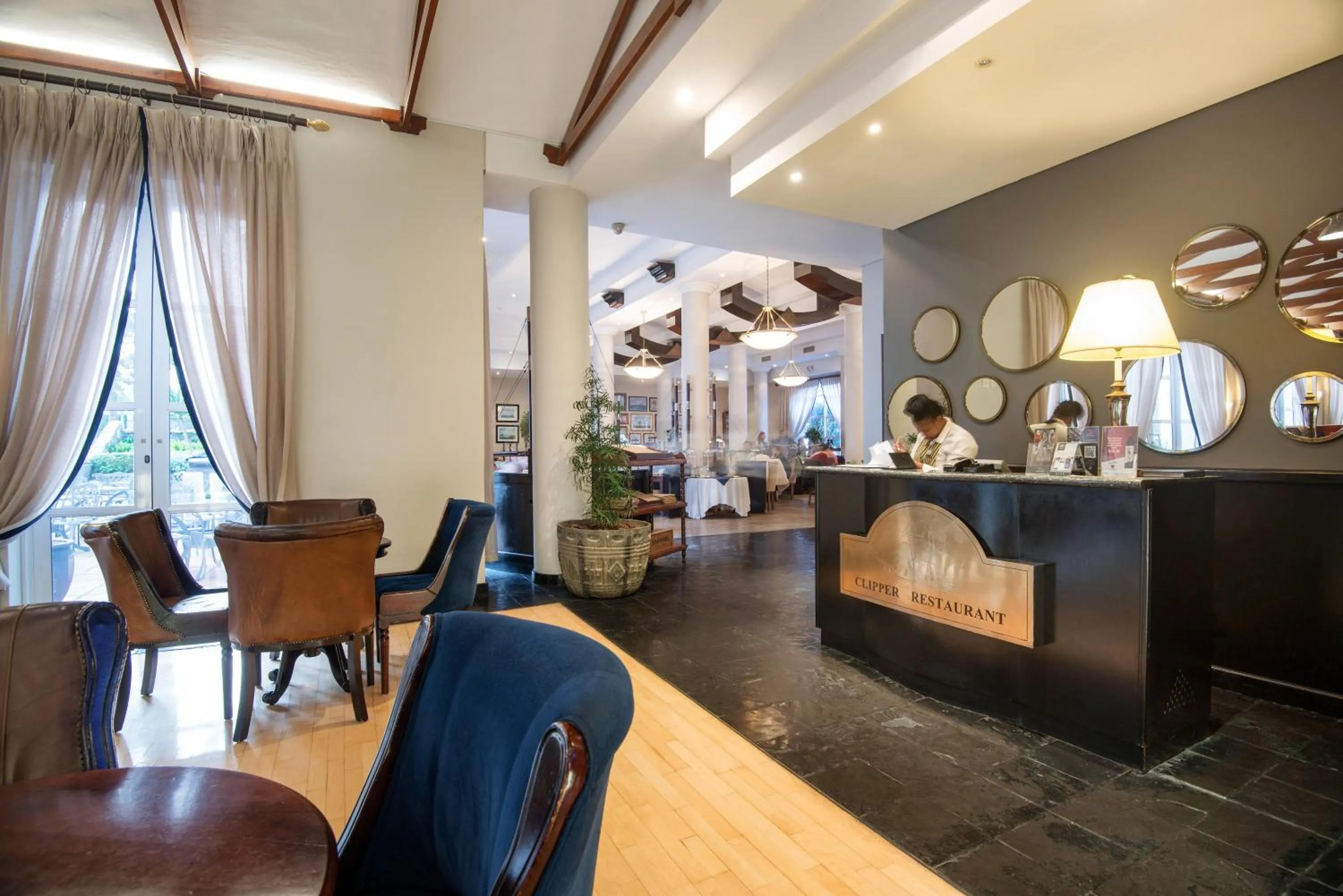 Lobby or reception in The Commodore Hotel