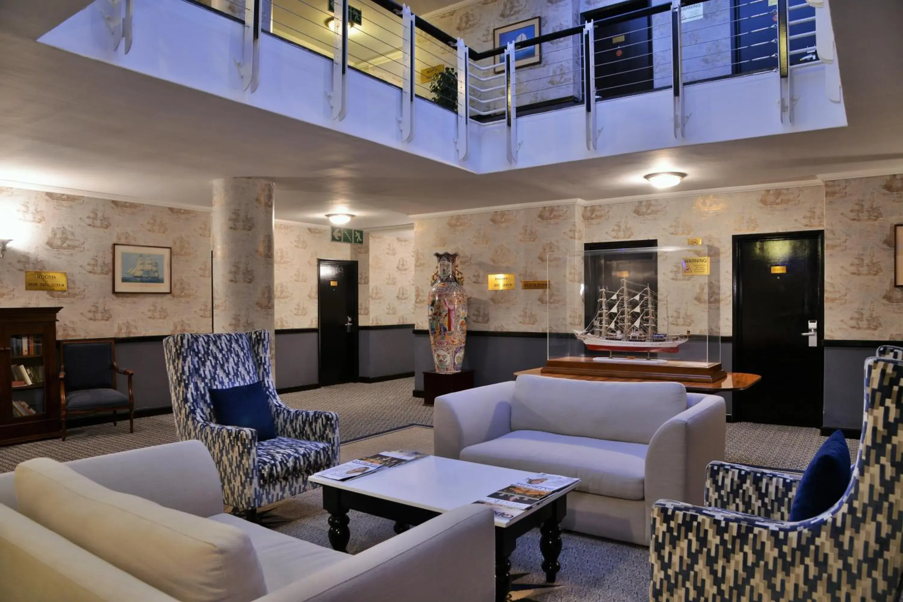 Lobby or reception in The Commodore Hotel Lobby or reception in The Commodore Hotel