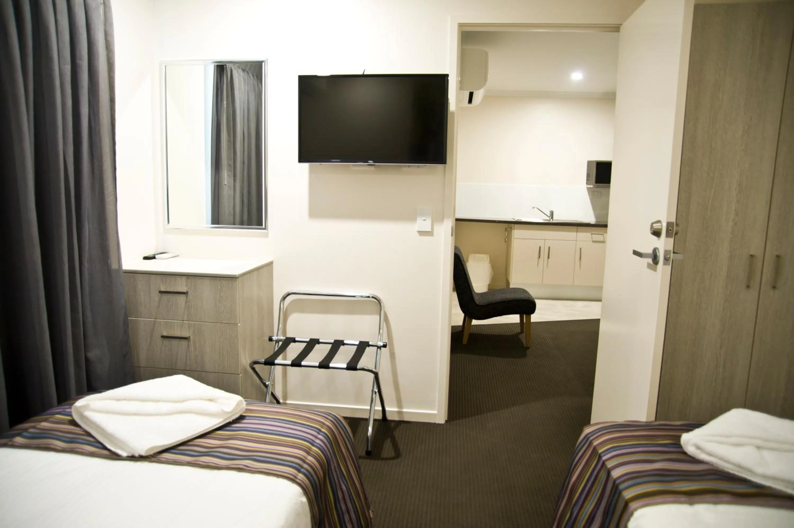 Bed in Roma Central Motel