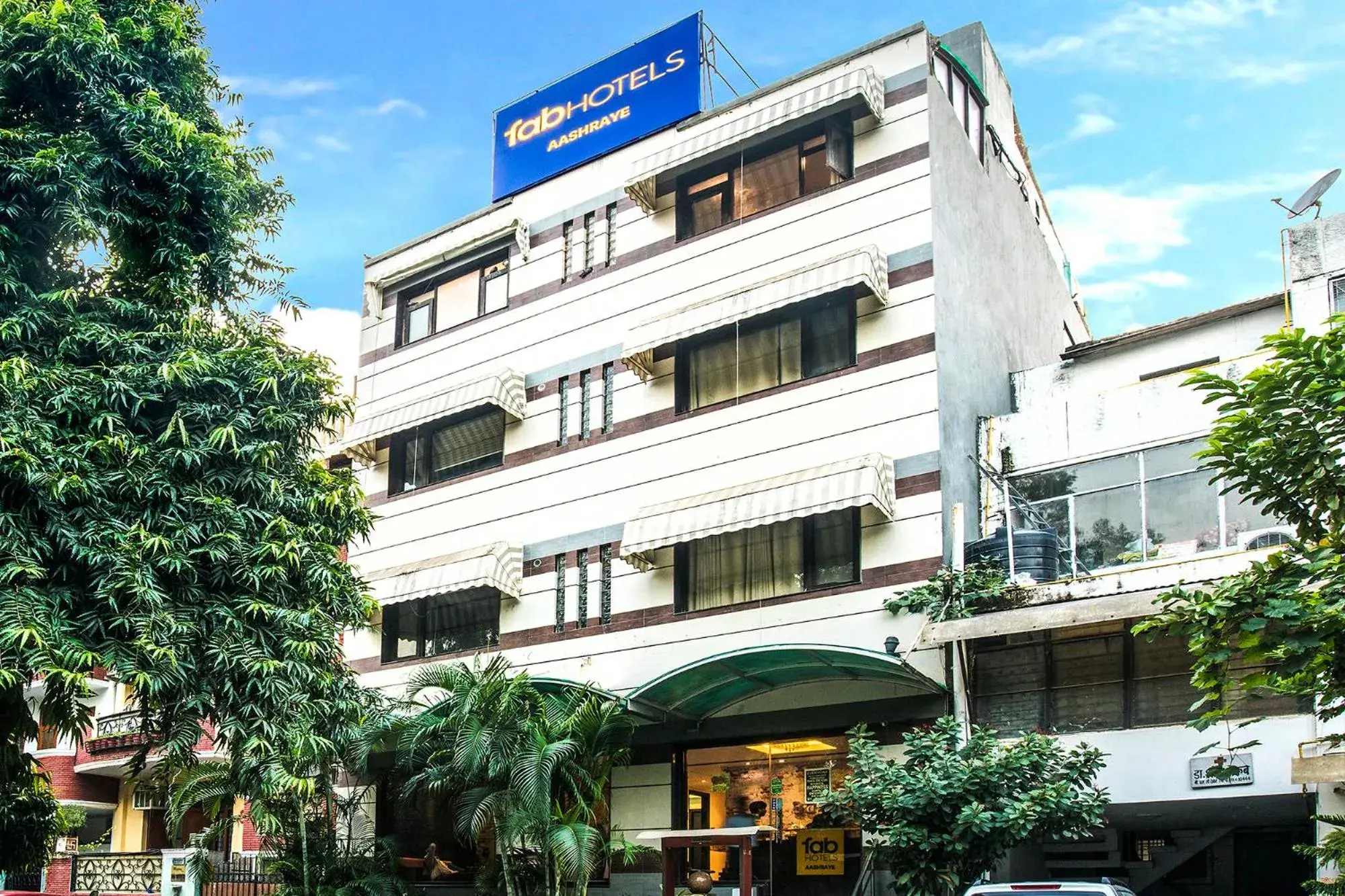 Property building in FabHotel Aashraye Property building in FabHotel Aashraye