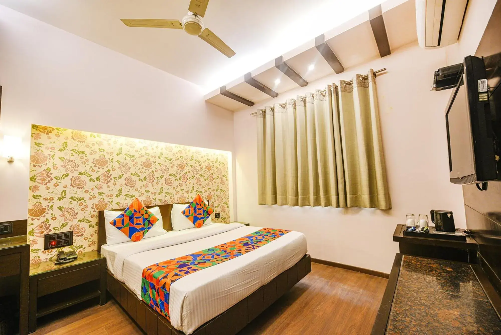 Bed in FabHotel Aashraye Bed in FabHotel Aashraye