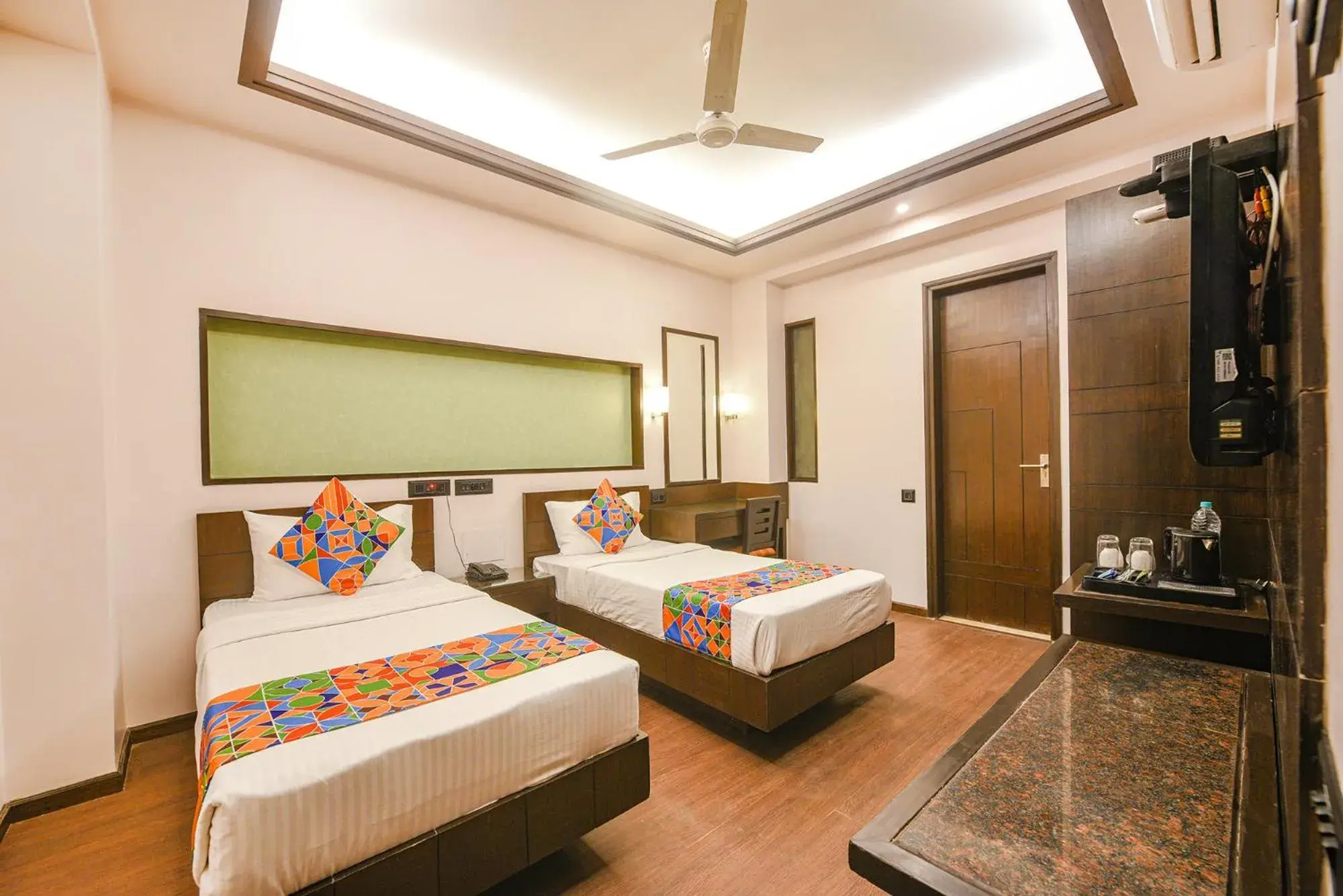 Bed in FabHotel Aashraye Bed in FabHotel Aashraye