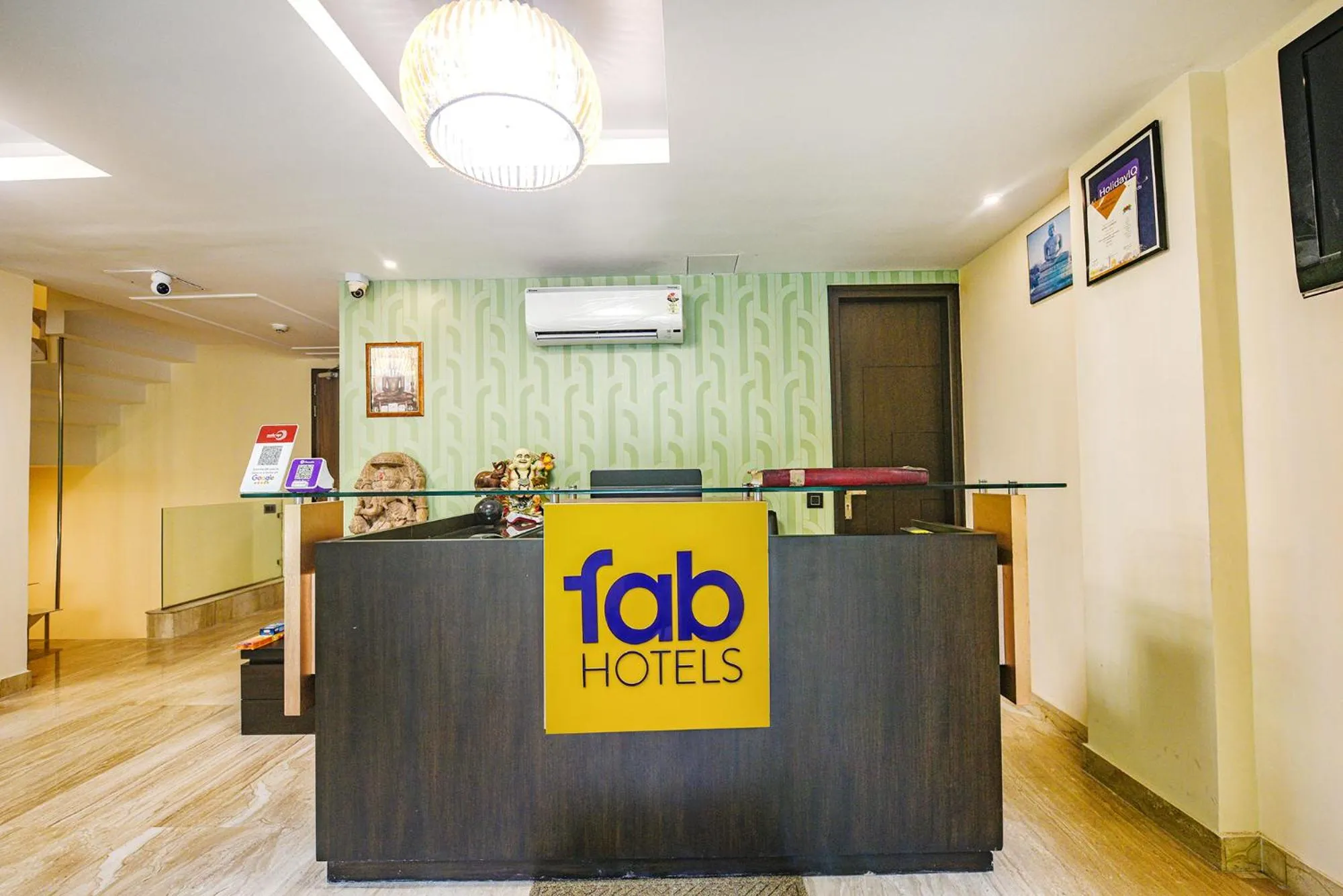 Lobby or reception in FabHotel Aashraye