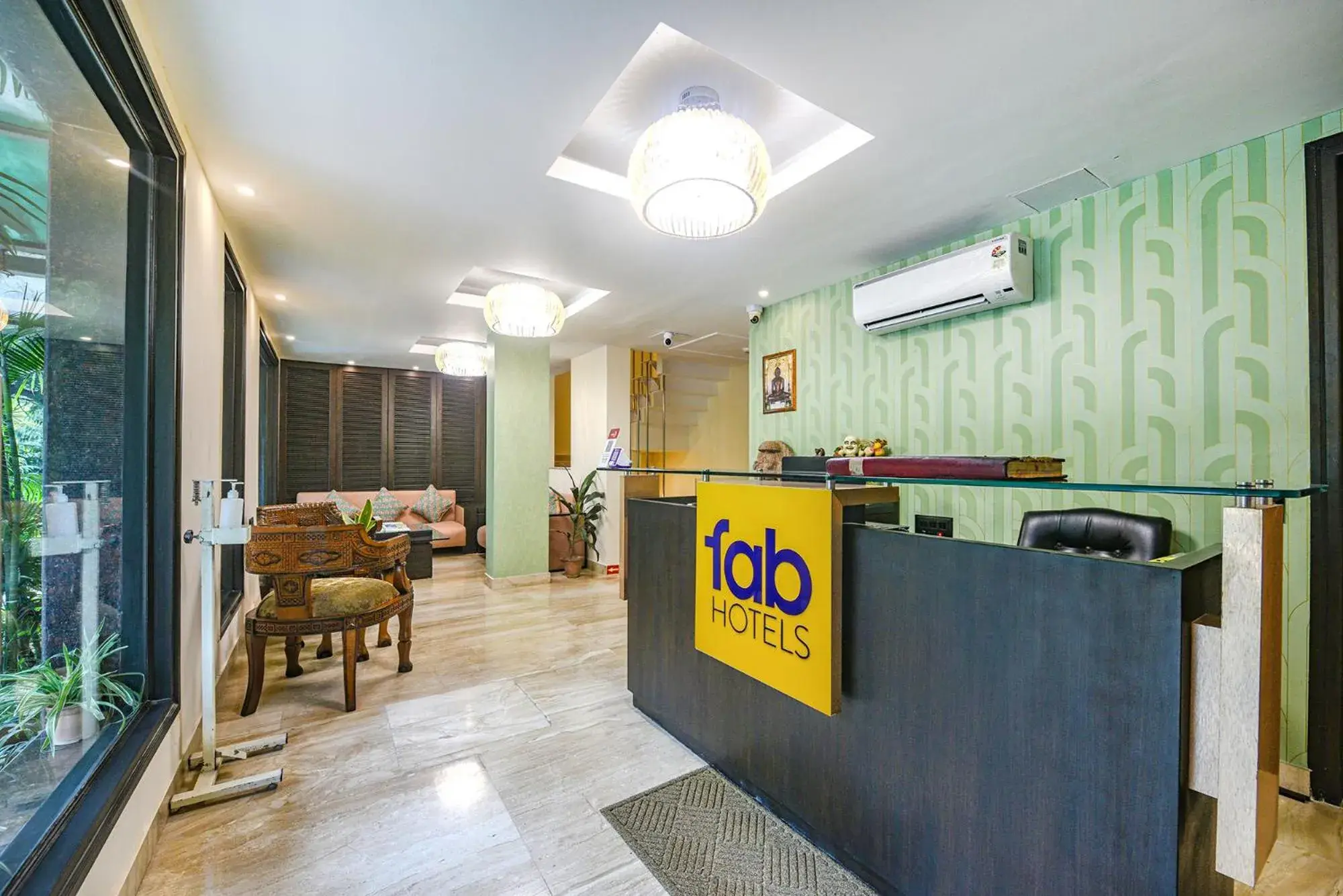Lobby or reception in FabHotel Aashraye Lobby or reception in FabHotel Aashraye