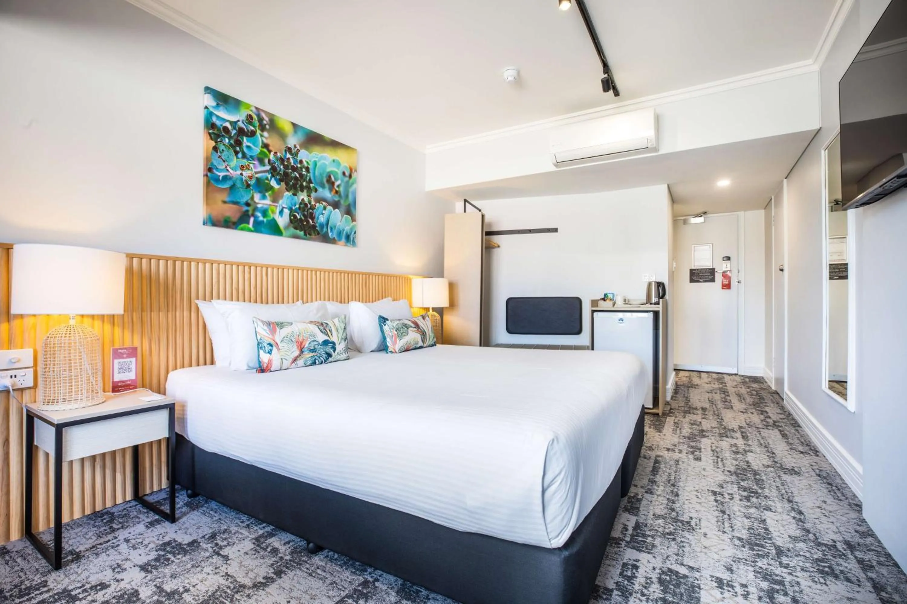 Bedroom, Bed in Nightcap at Hotel Victor