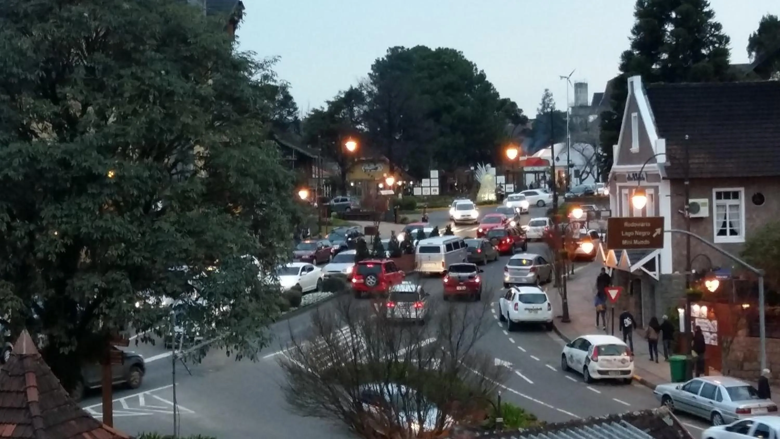 City view in Duplex em Gramado