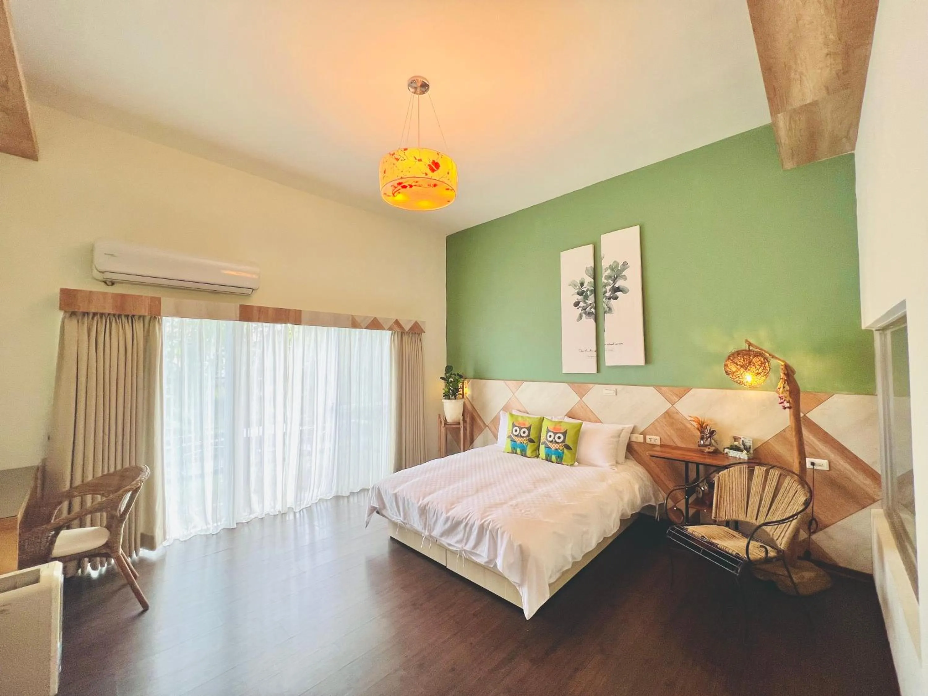 Photo of the whole room, Bed in Just Like Villa