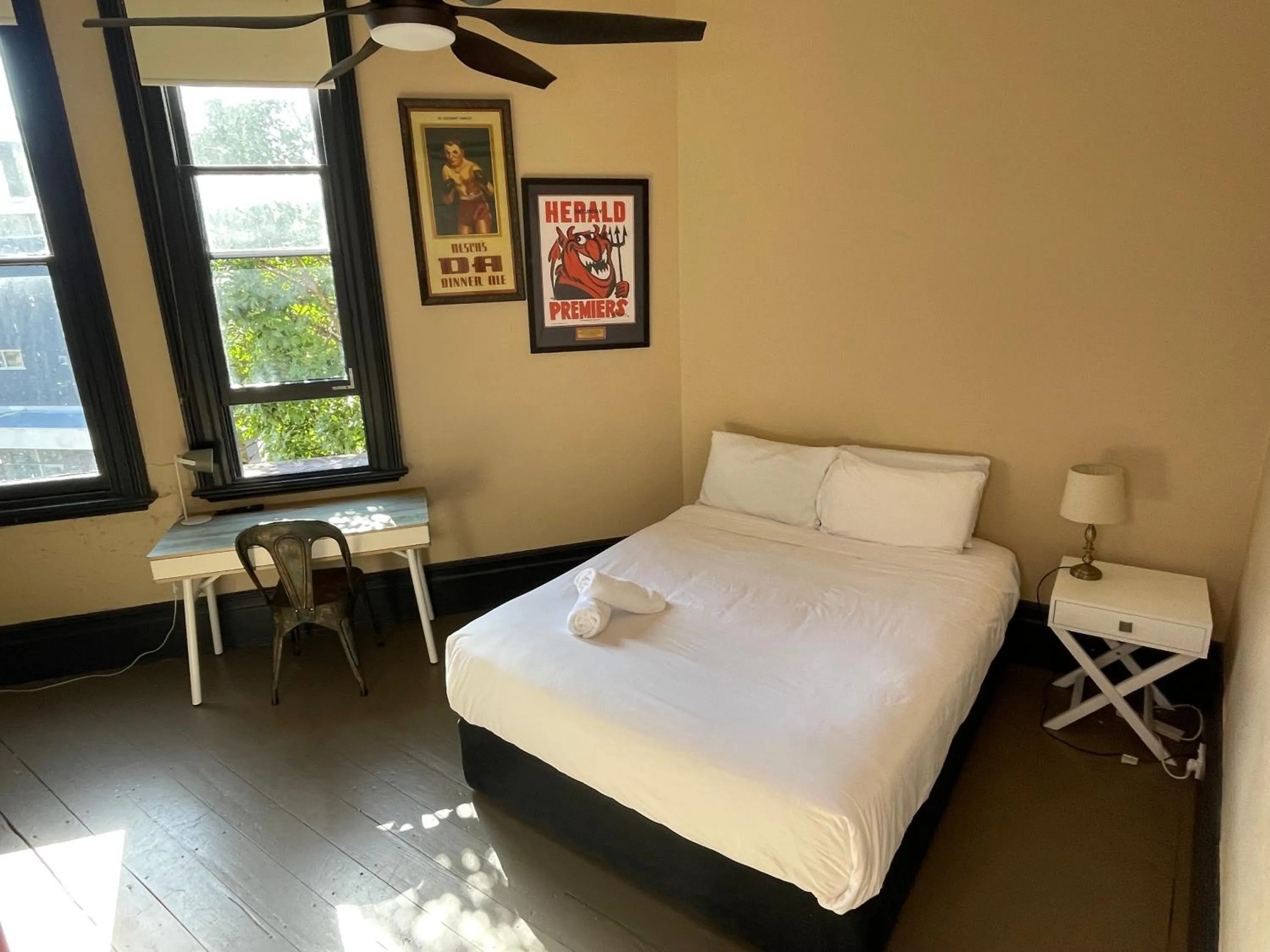 Bed in Glengarry Castle Hotel