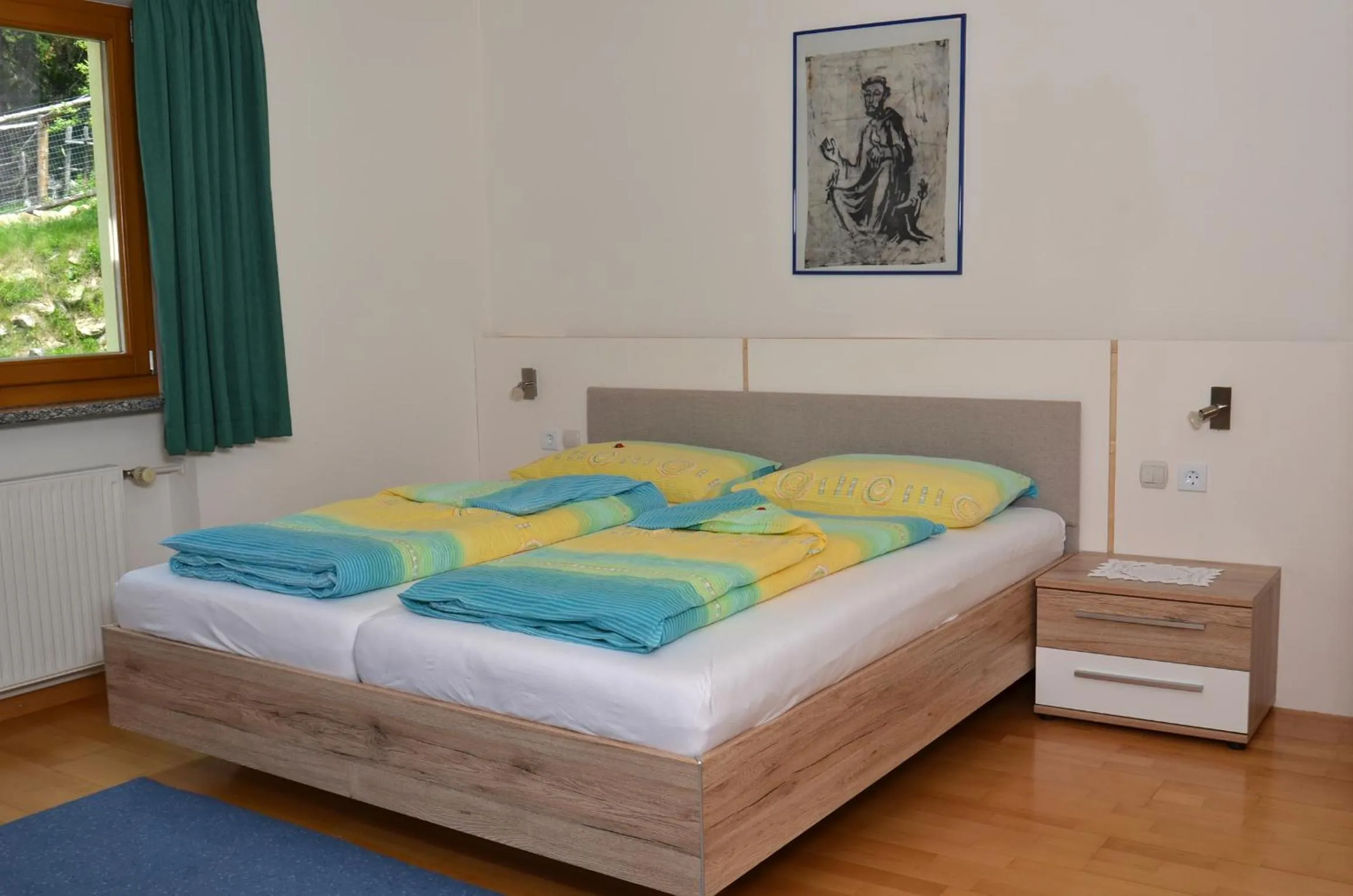 Bed in Gasthof Waldruhe