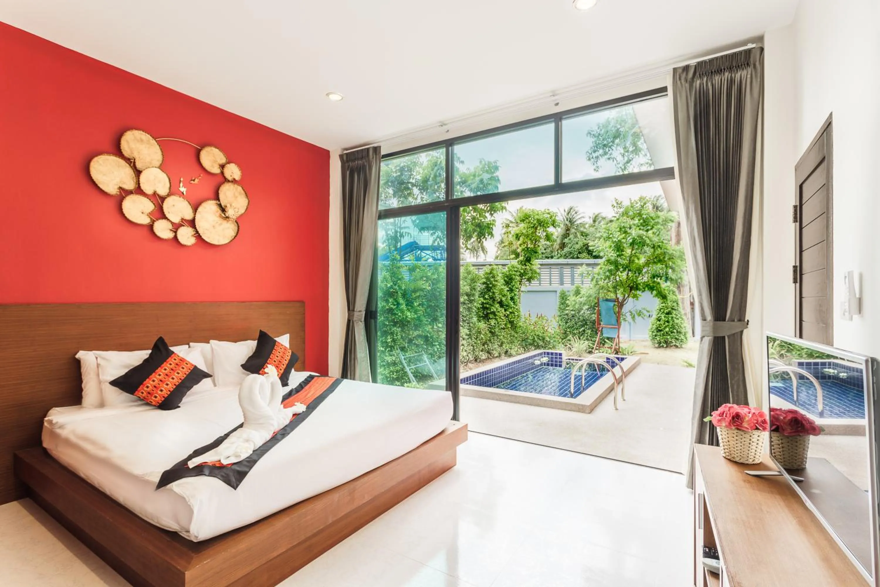 Photo of the whole room, Bed in Boutique Pool Villa