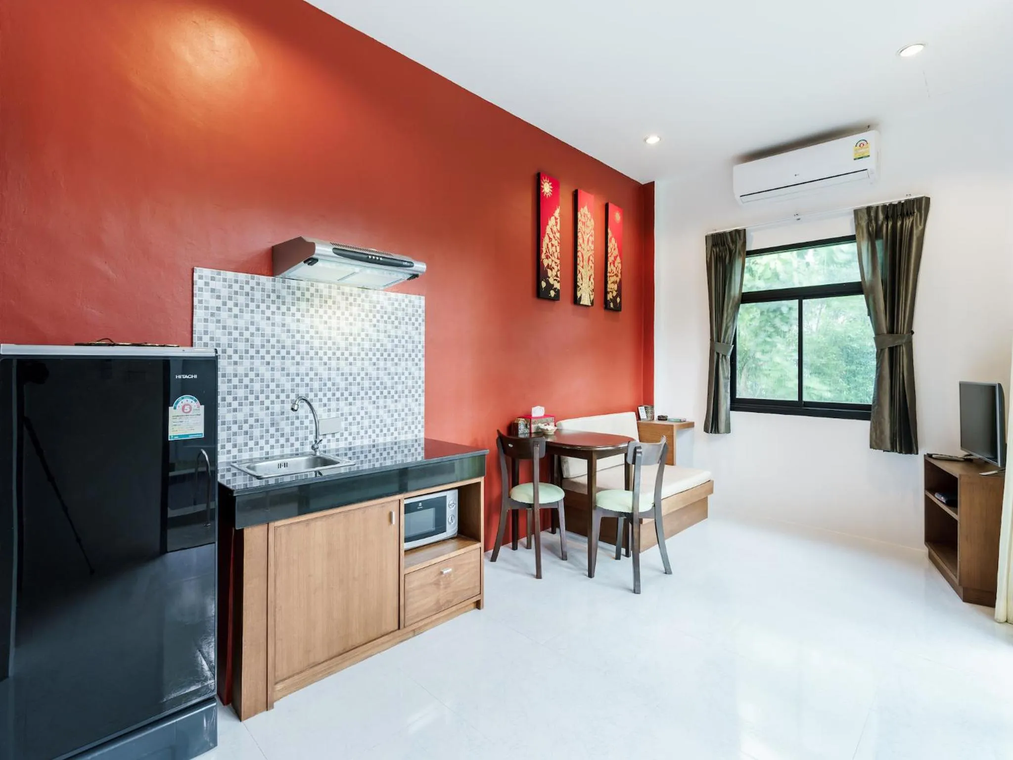 Kitchen or kitchenette in Boutique Pool Villa