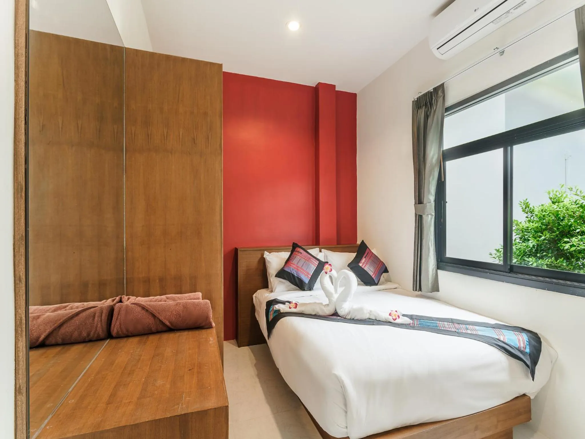 Bed in Boutique Pool Villa