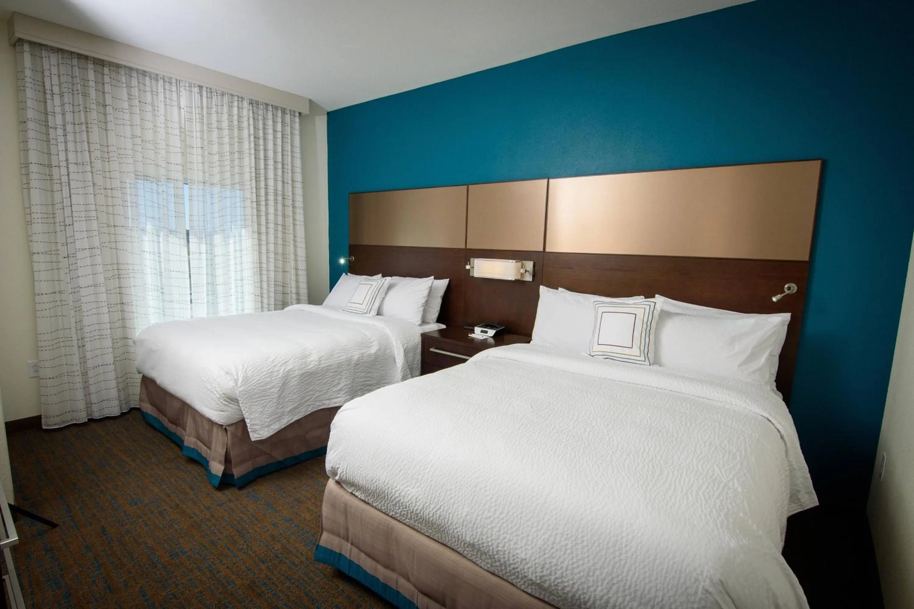 Bedroom, Bed in Residence Inn by Marriott Cleveland Avon at The Emerald Event Center