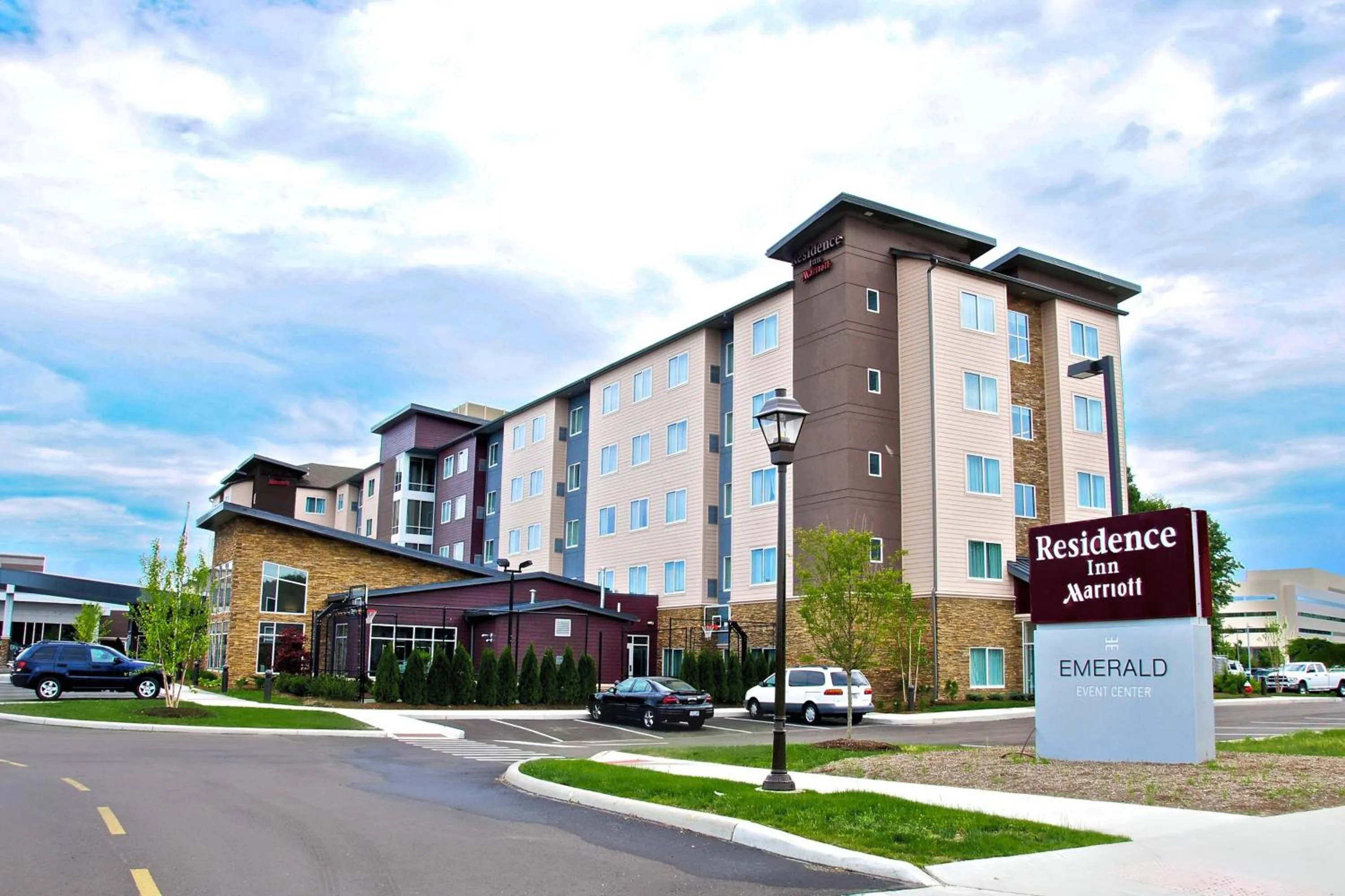 Property building in Residence Inn by Marriott Cleveland Avon at The Emerald Event Center