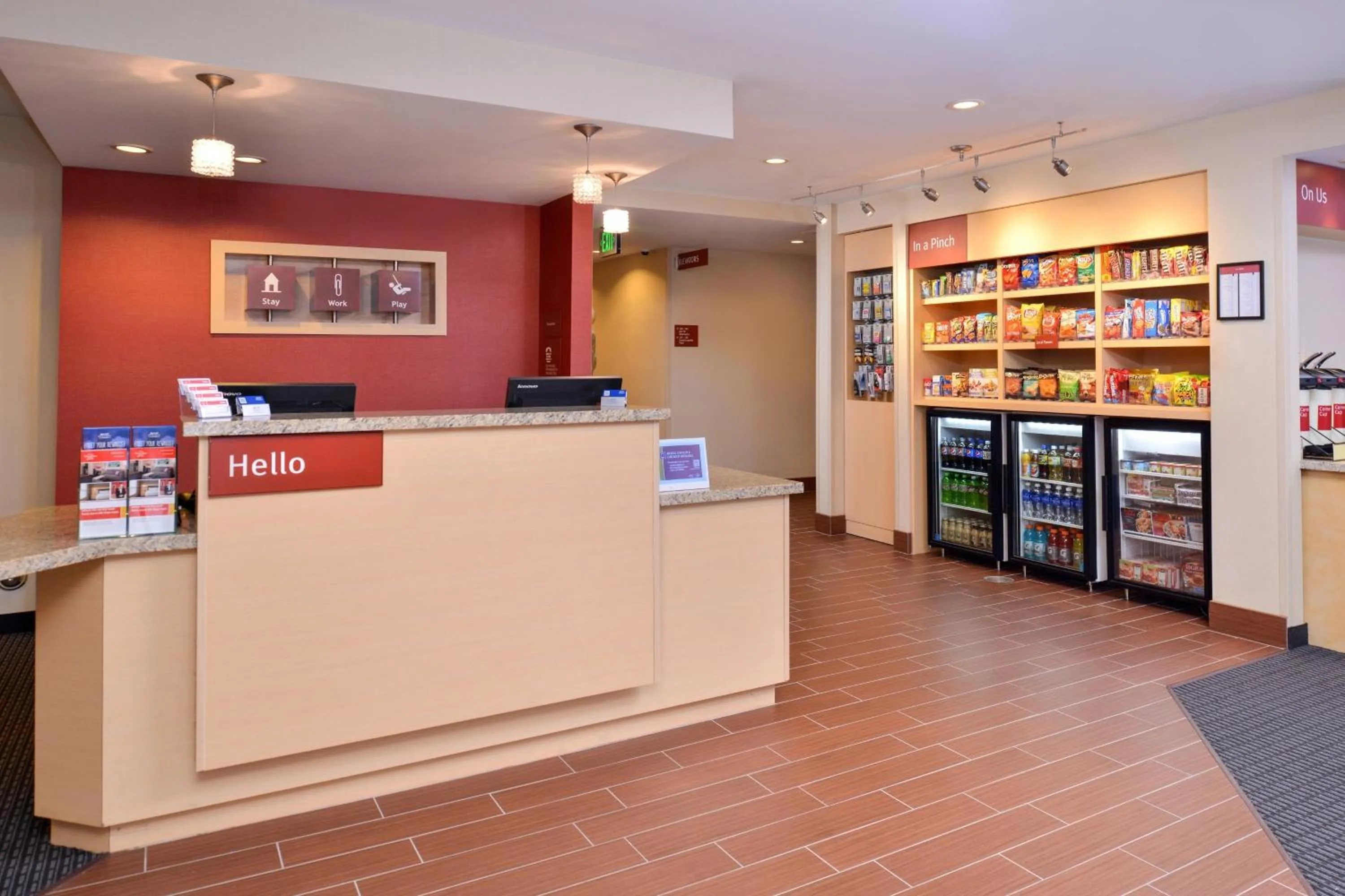 Lobby or reception in TownePlace Suites by Marriott Detroit Commerce