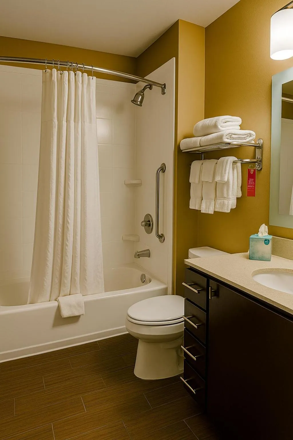 Toilet in TownePlace Suites by Marriott Hattiesburg