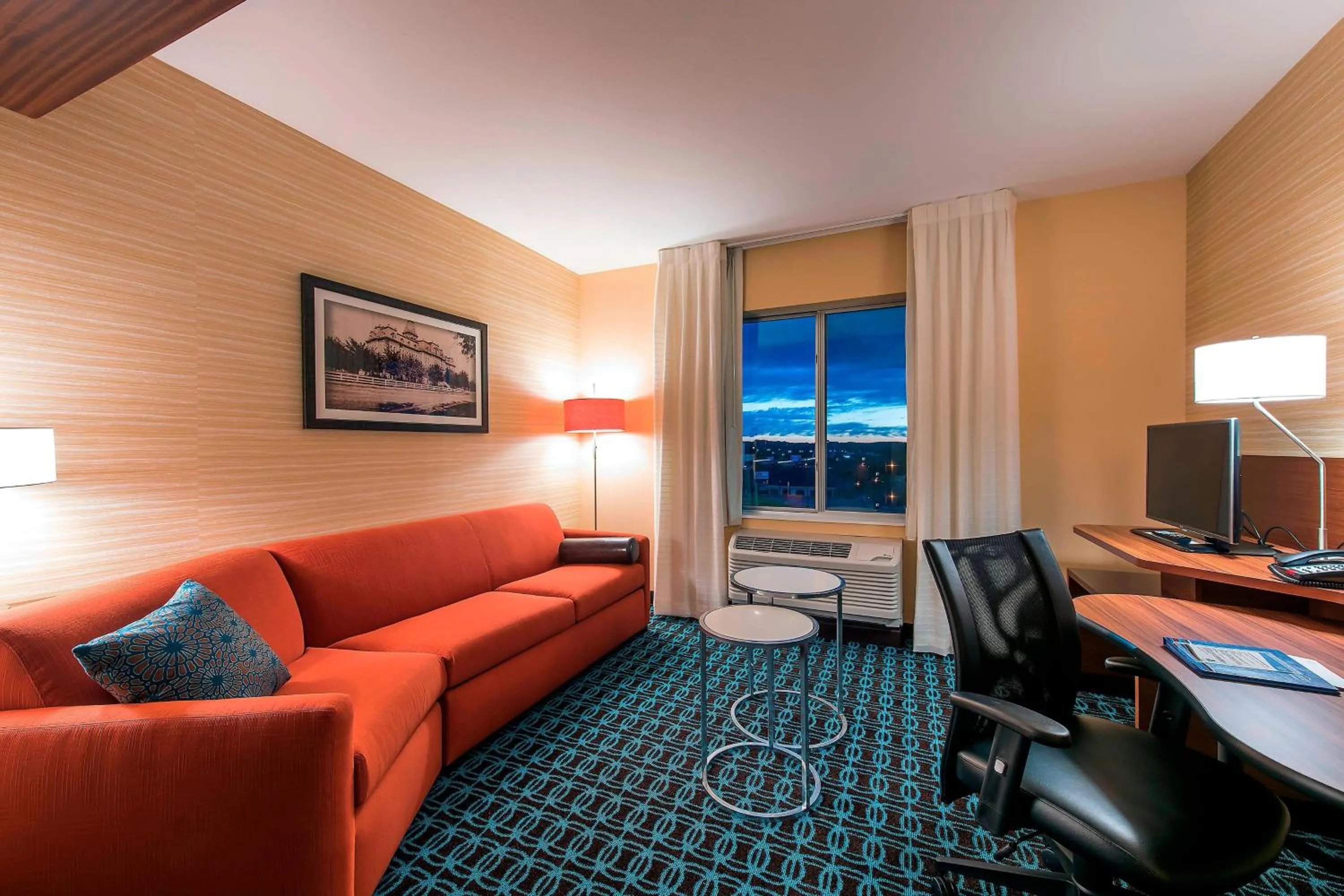 Living room in Fairfield Inn & Suites by Marriott Leavenworth