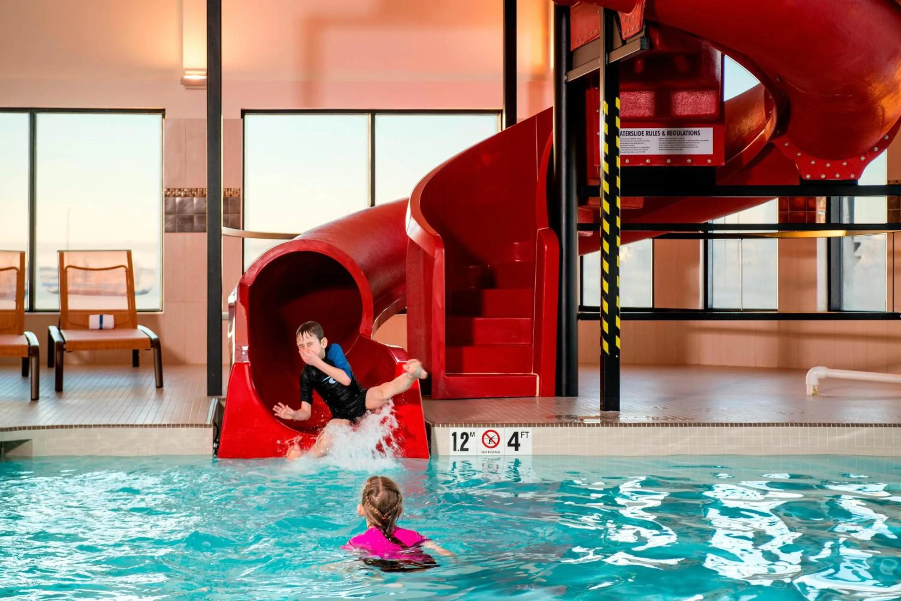 Swimming pool in Residence Inn by Marriott Calgary South