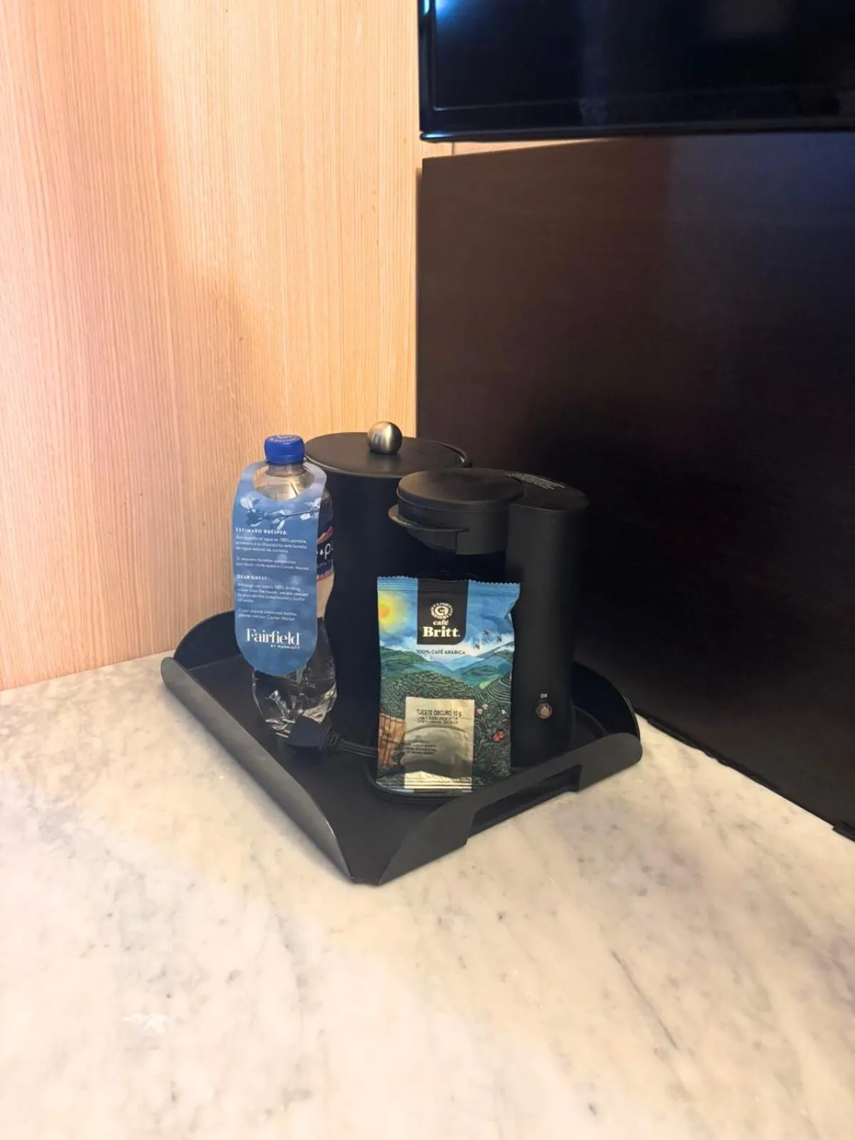 Coffee/tea facilities in Fairfield Inn & Suites by Marriott Villahermosa Tabasco