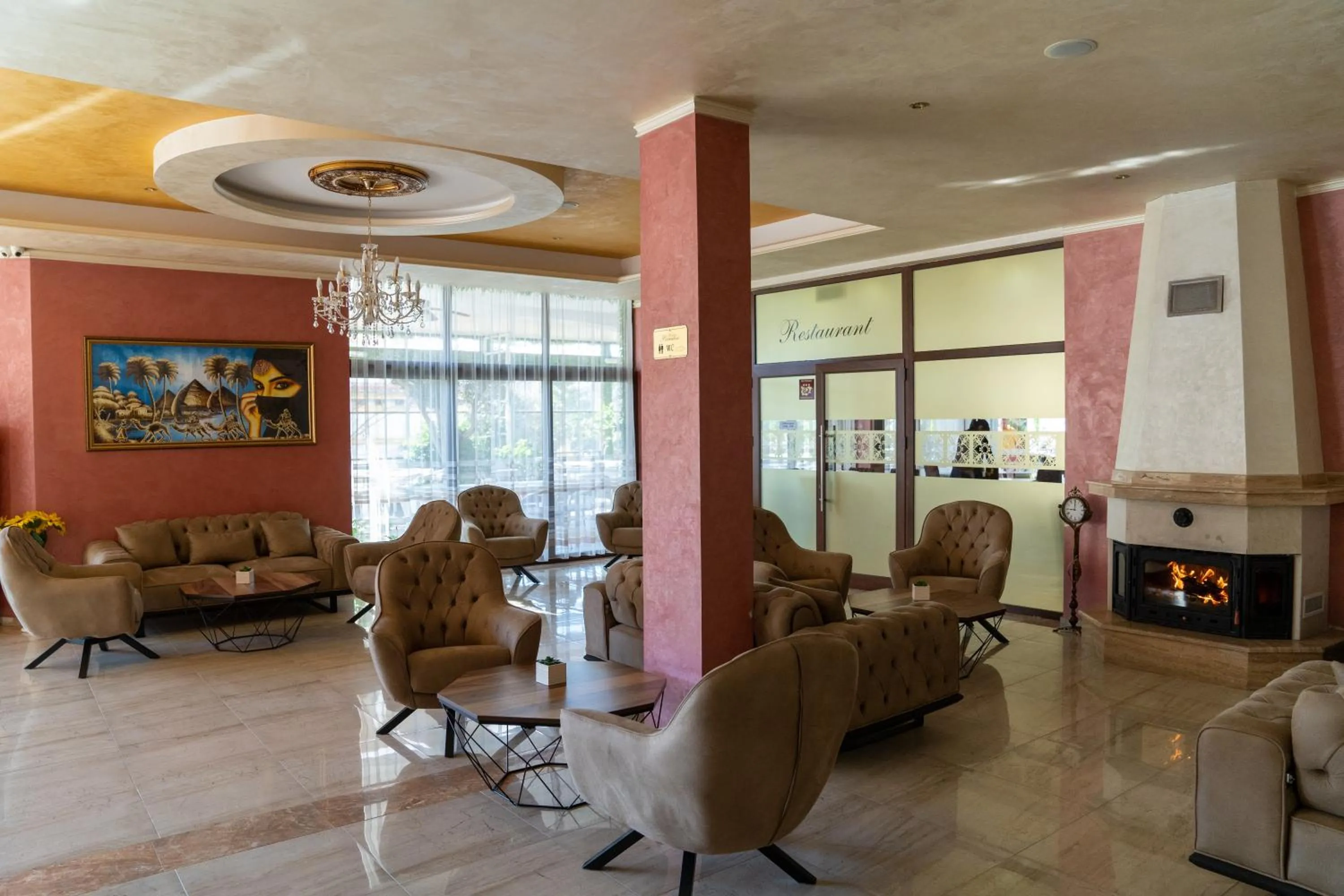 Lobby or reception in Hotel Paradise