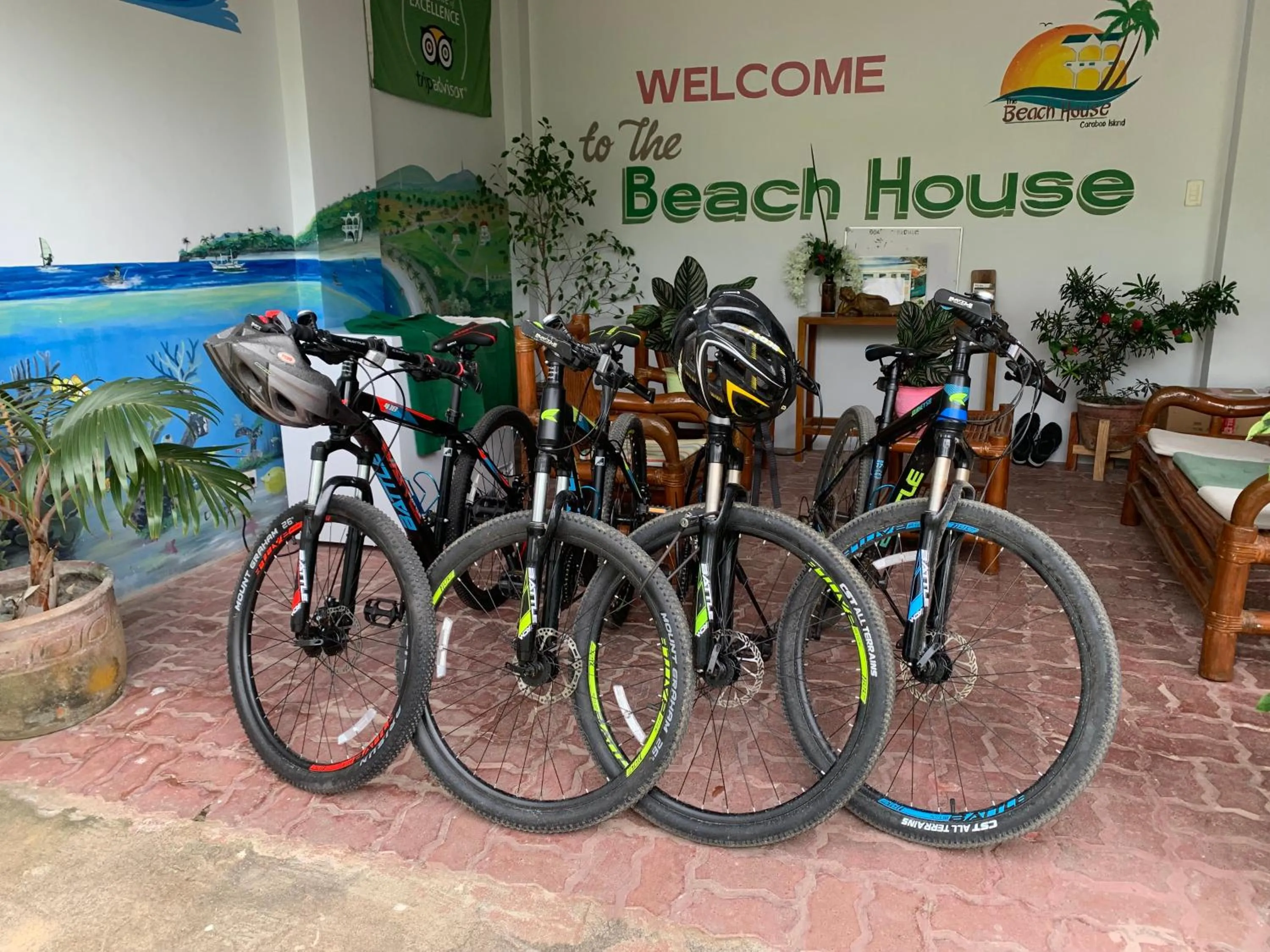 Cycling in The Beach House Carabao Island