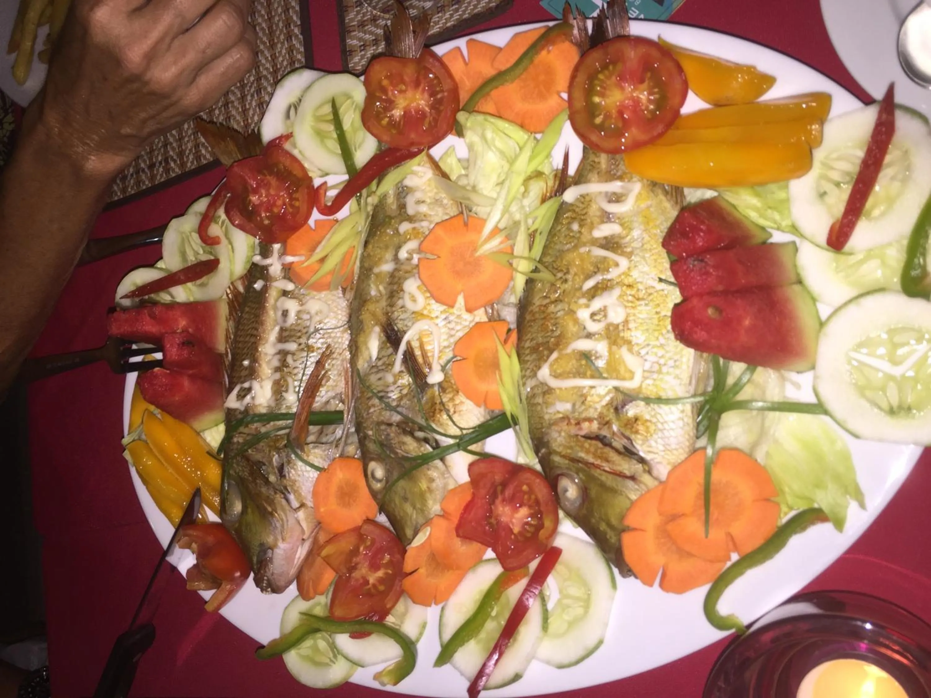 Restaurant/places to eat in The Beach House Carabao Island