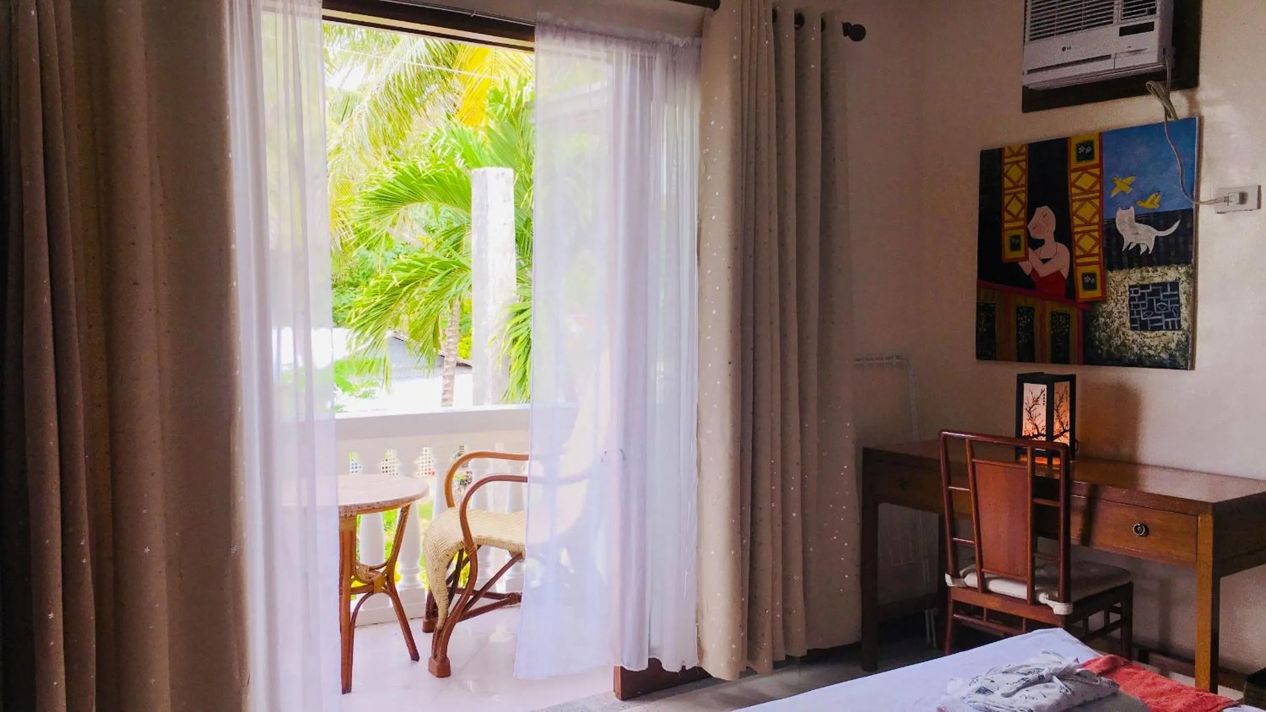 Balcony/Terrace in The Beach House Carabao Island