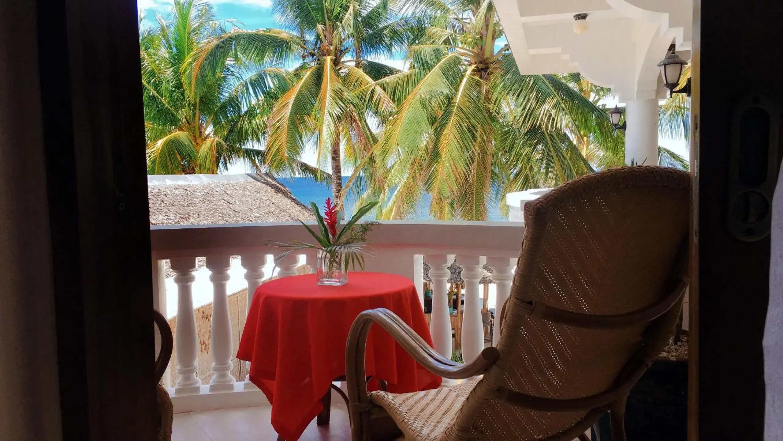Double Room with Balcony and Sea View in The Beach House Carabao Island Double Room with Balcony and Sea View in The Beach House Carabao Island