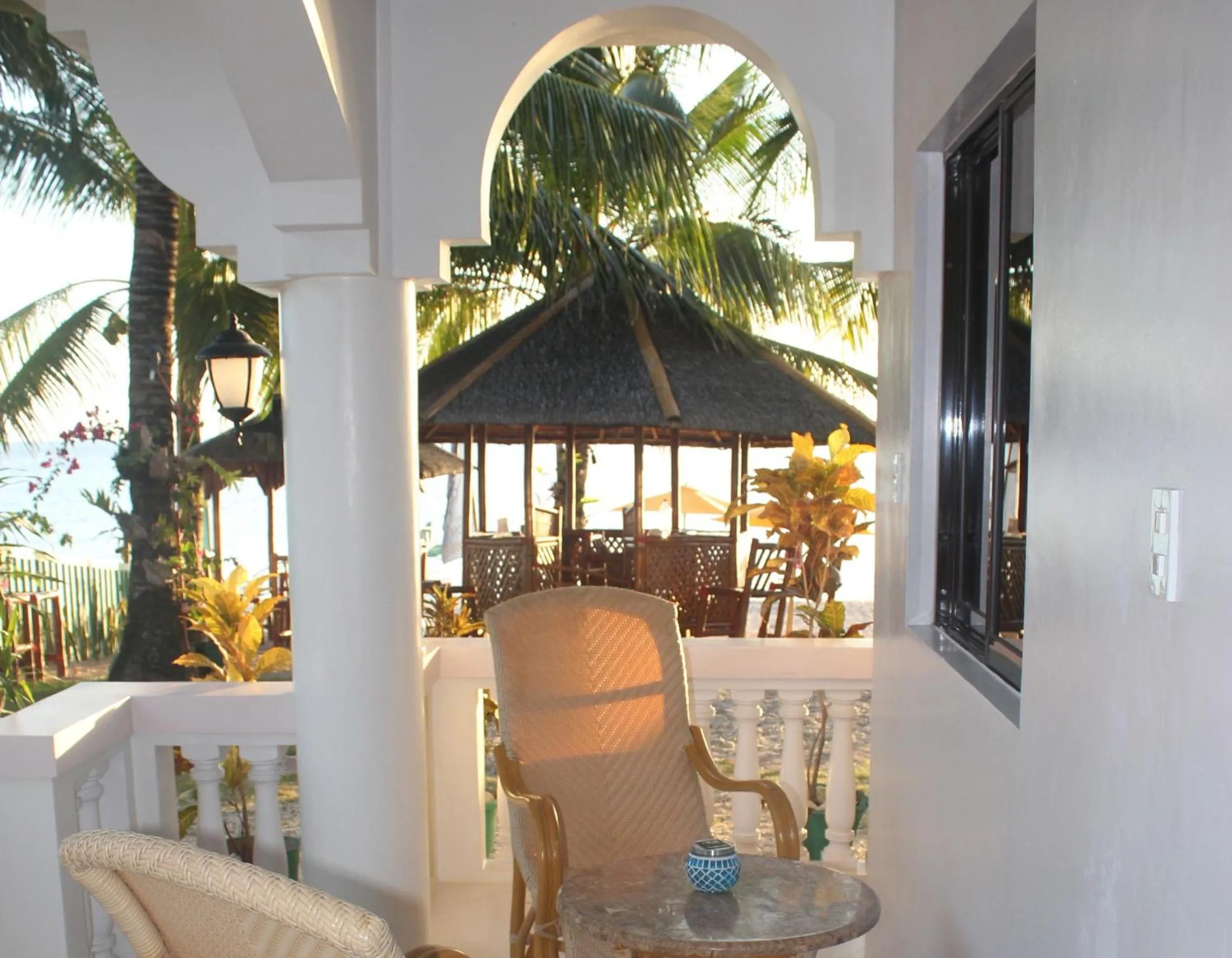 Balcony/Terrace in The Beach House Carabao Island