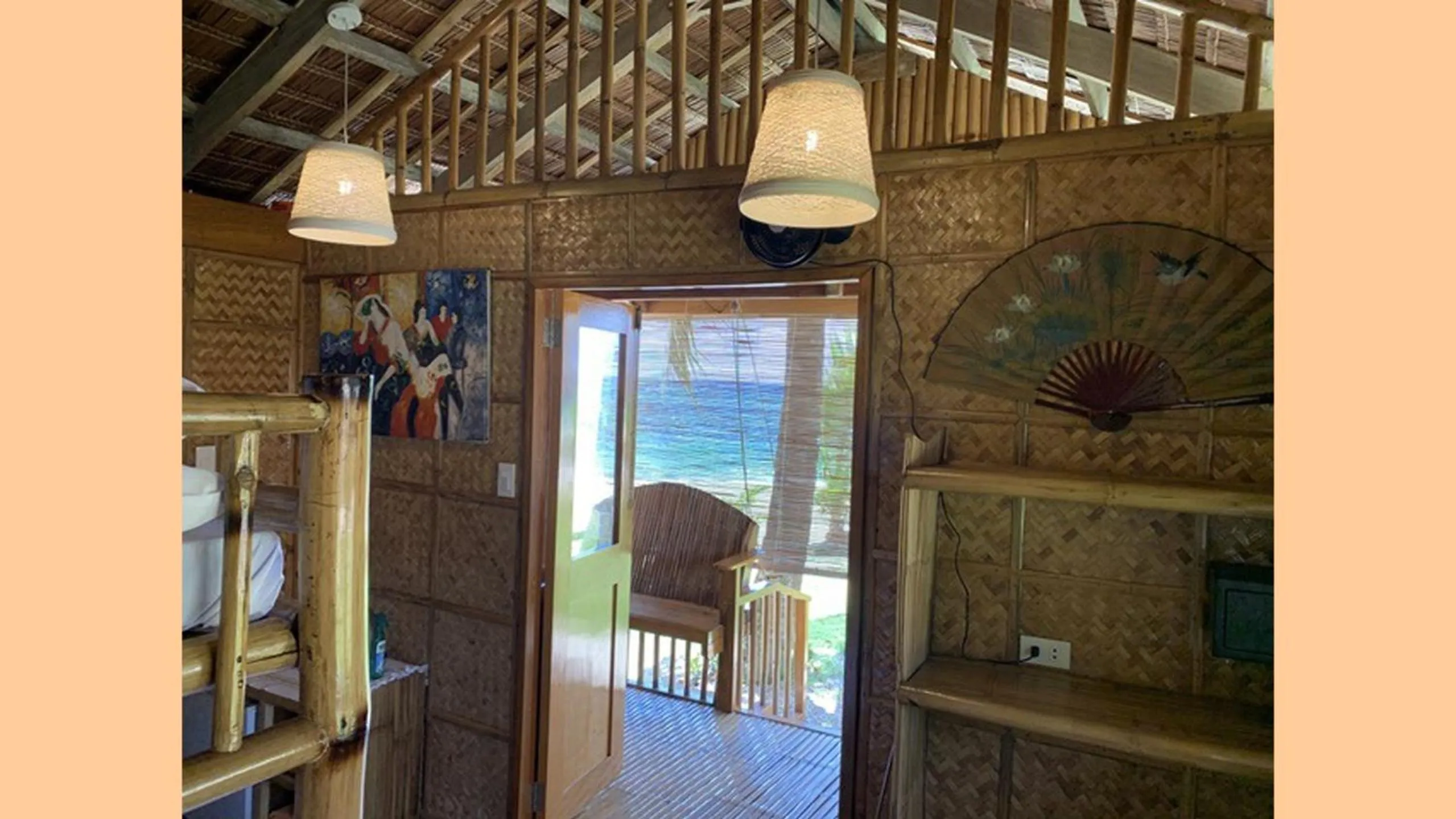 Bedroom in The Beach House Carabao Island