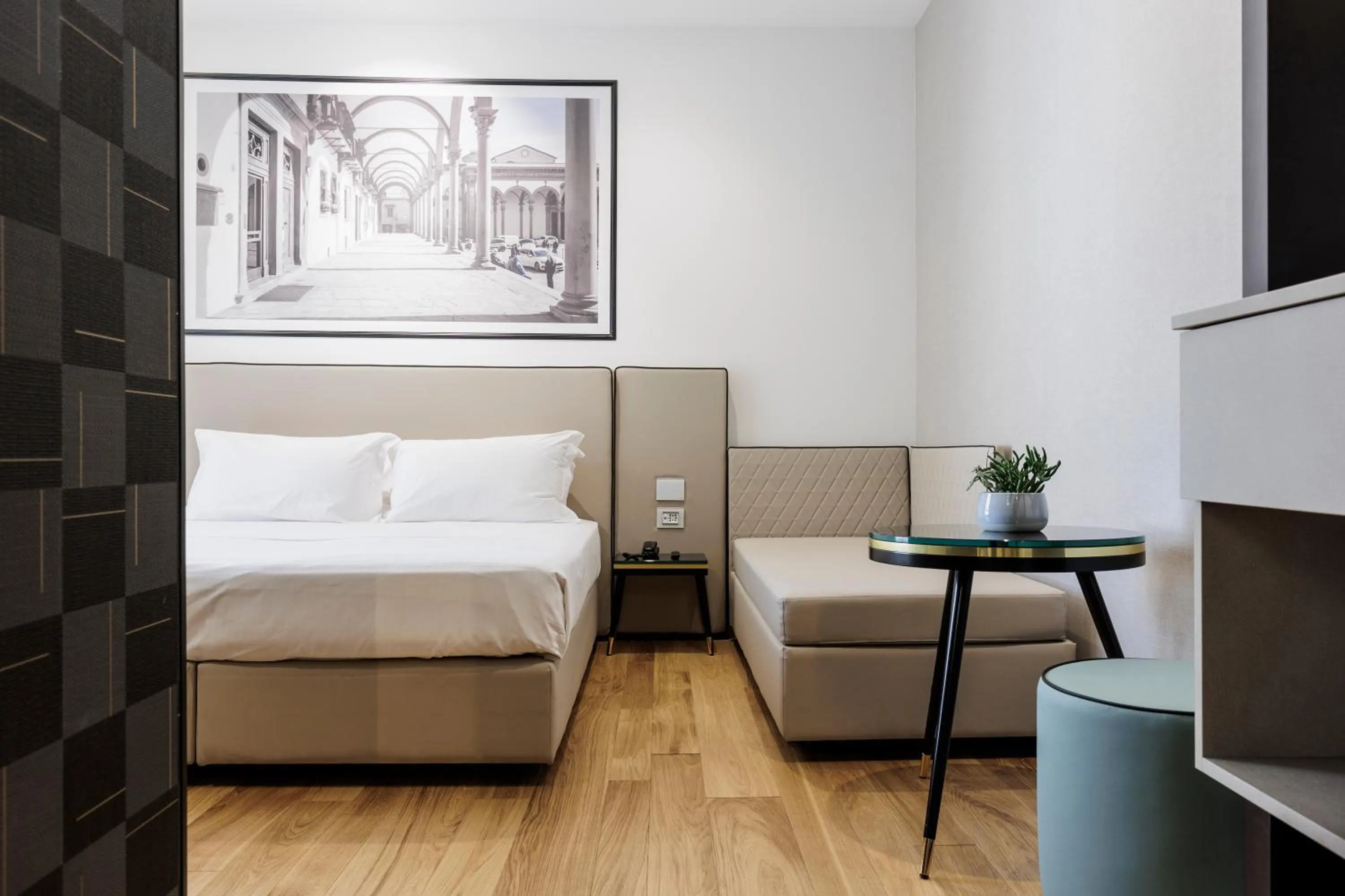 Bedroom, Bed in Mh Florence Hotel & Spa