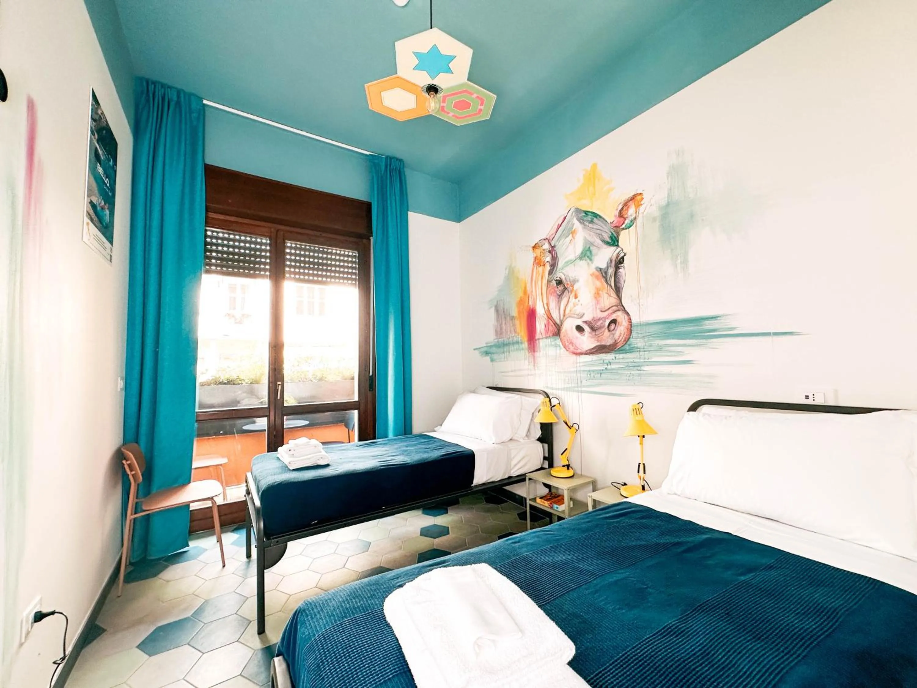 Bedroom, Bed in Ostello Bello Milano Duomo